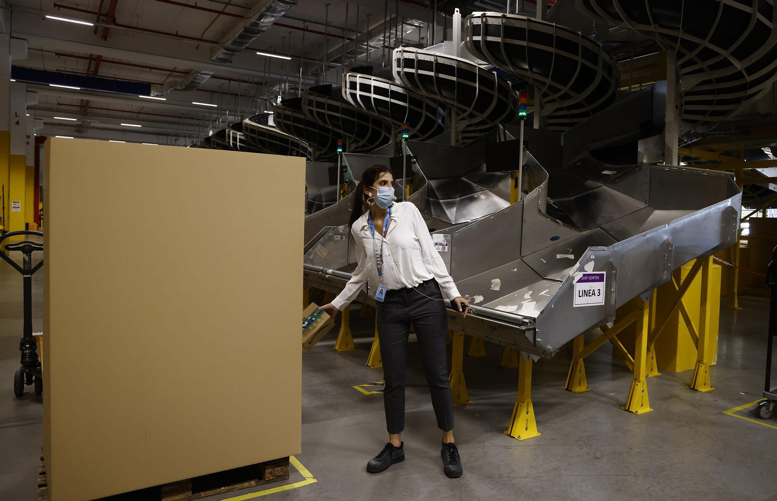 Visita a las instalaciones de Amazon en Sevilla