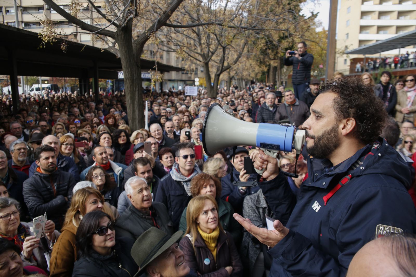 Candel durante un acto en una imagen reciente.