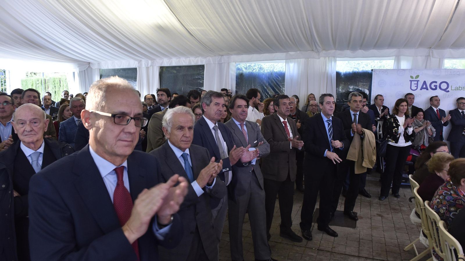 Público congregado en el acto de celebración
