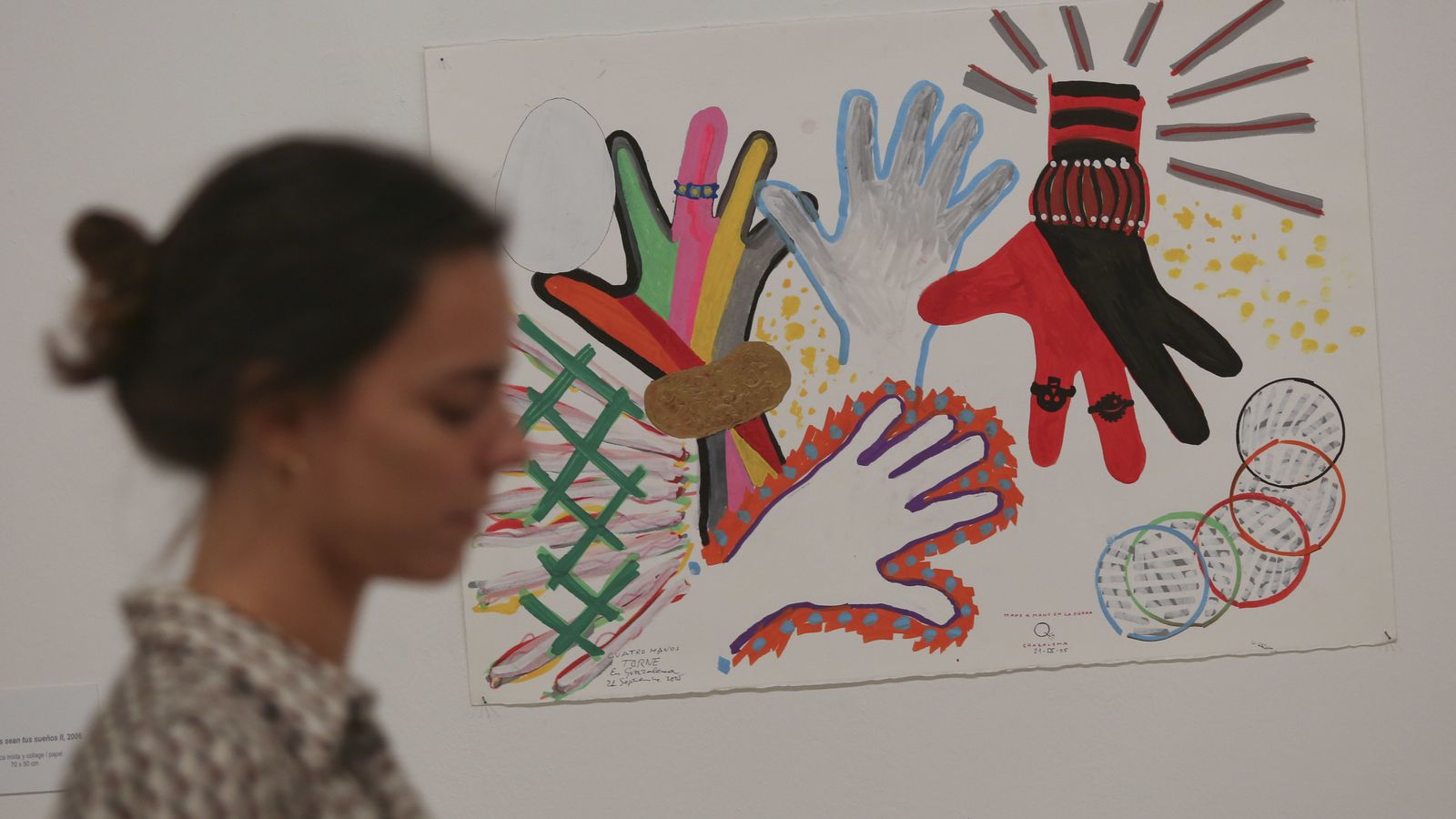 Otra de las obras que se puede ver en la muestra.