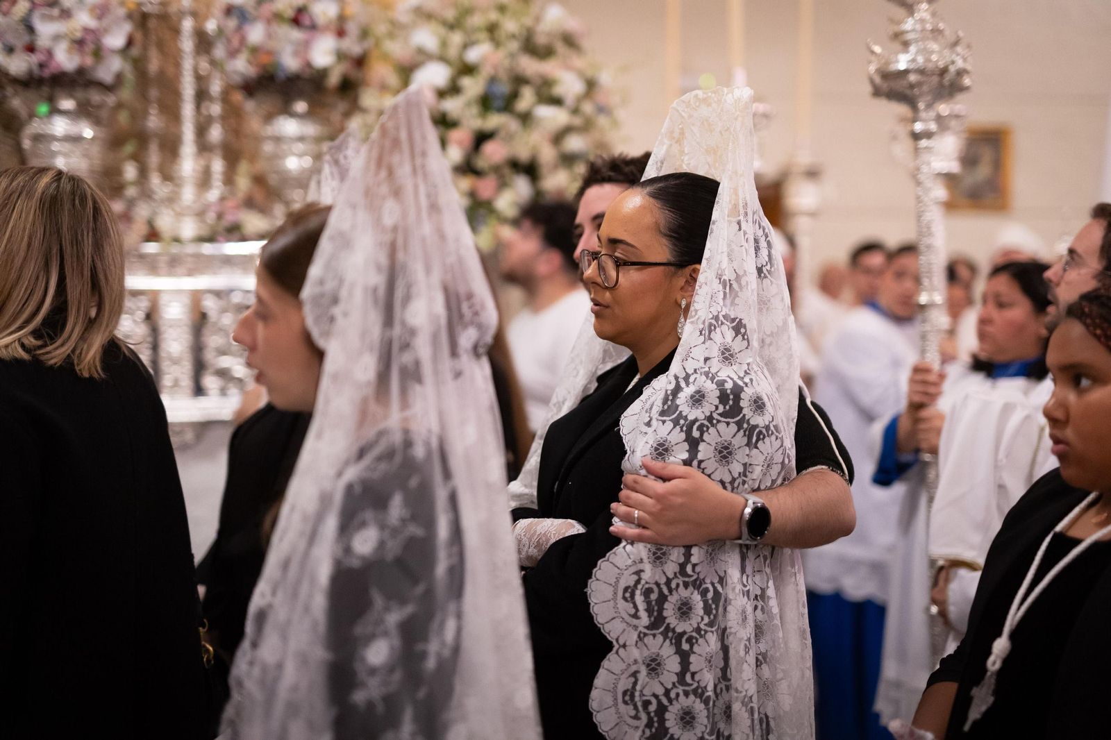 Las fotografías de la suspensión de la Estación de Penitencia de la Hermandad de la Sagrada Resurrección 2025