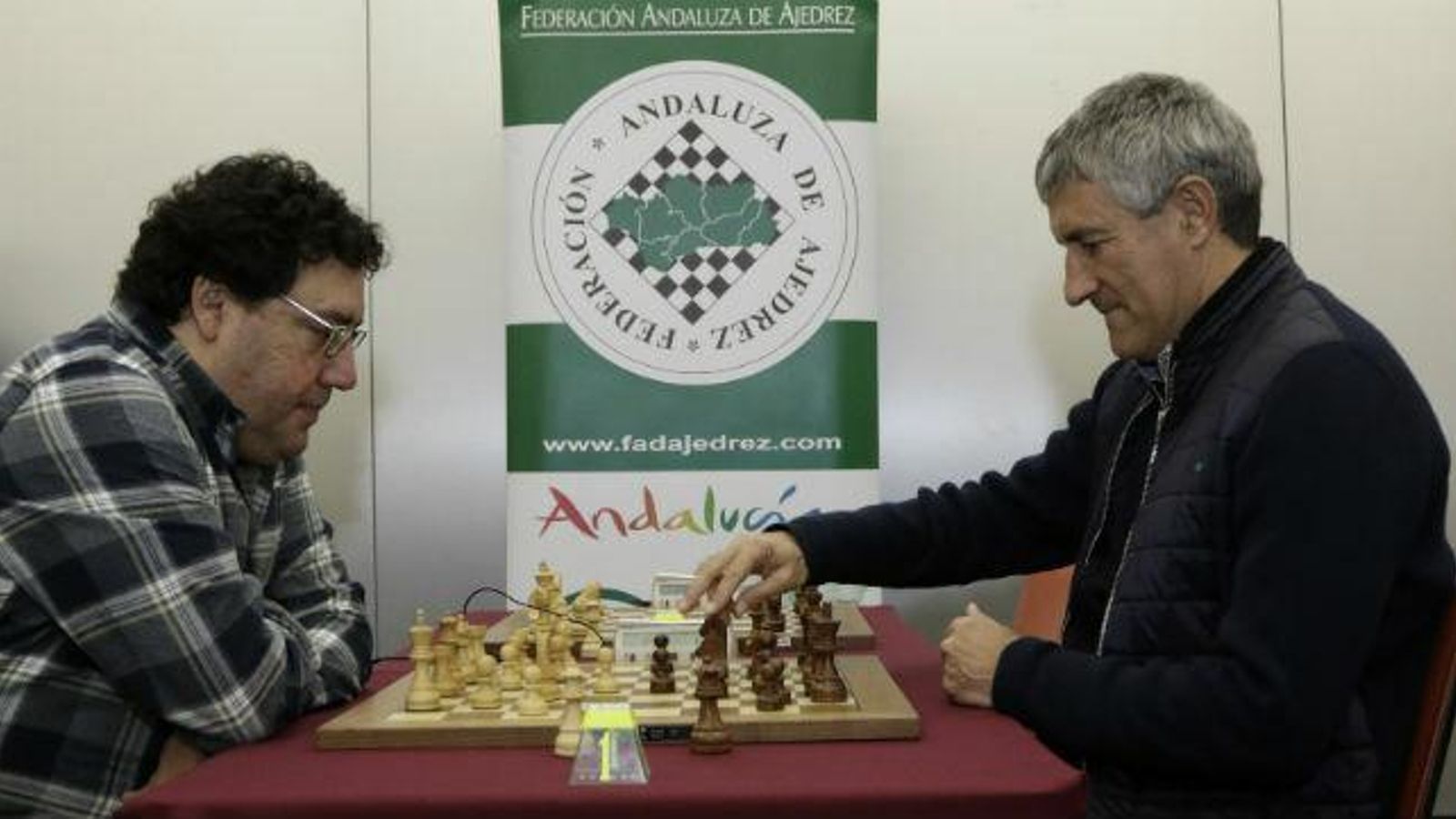 Ismael Terán contra Quique Setién, gran aficionado.