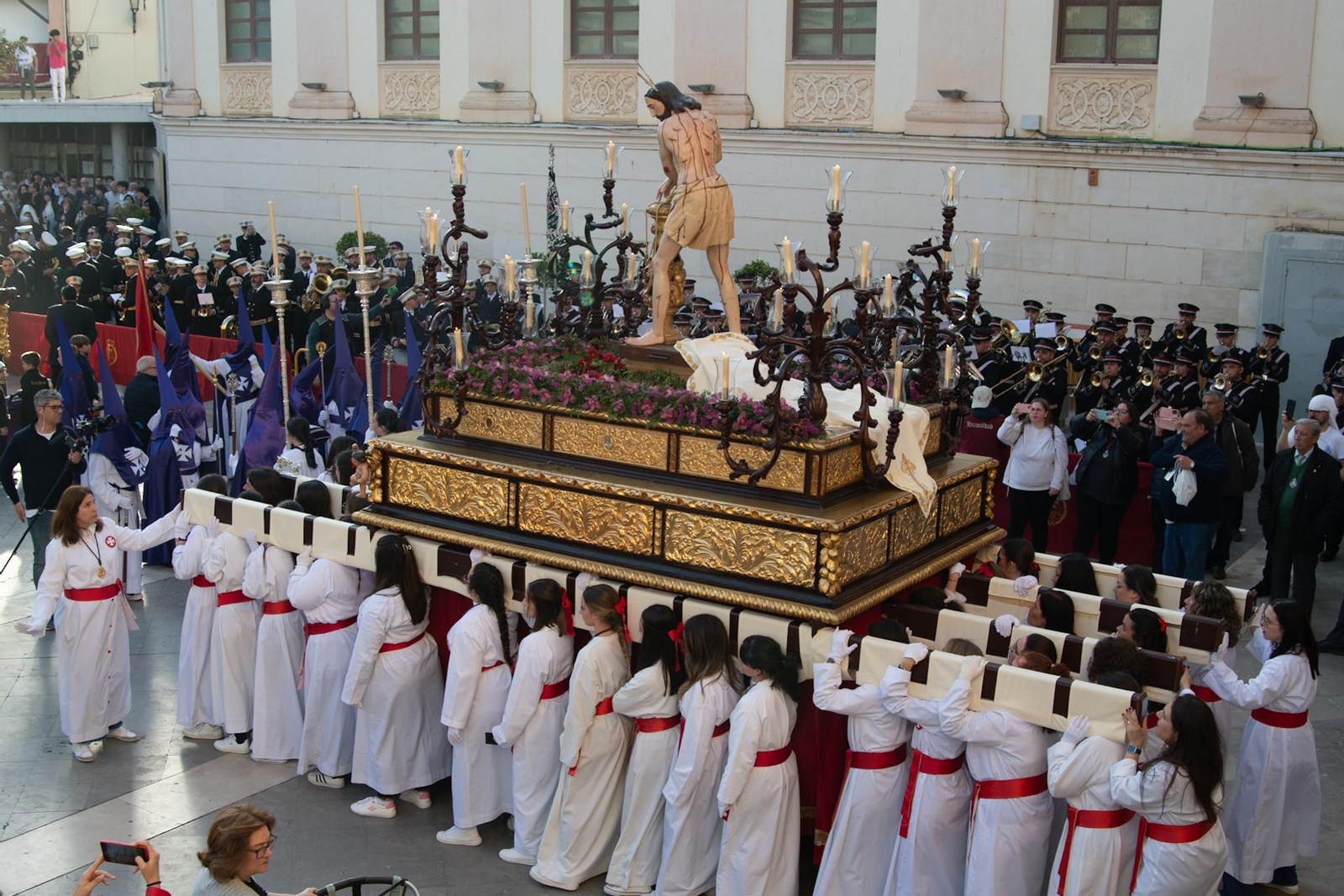 Jueves Santo en Montilla: El prendimiento y la procesión del Preso, en imágenes