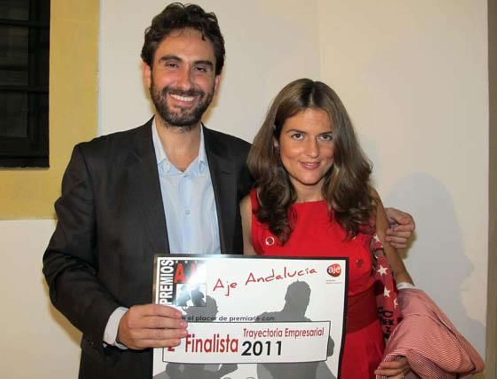 David Munárriz y Pilar Choza, de Emergya, segundos finalistas de la categoría’Trayectoria Empresarial’.

Foto: Victoria Ramírez