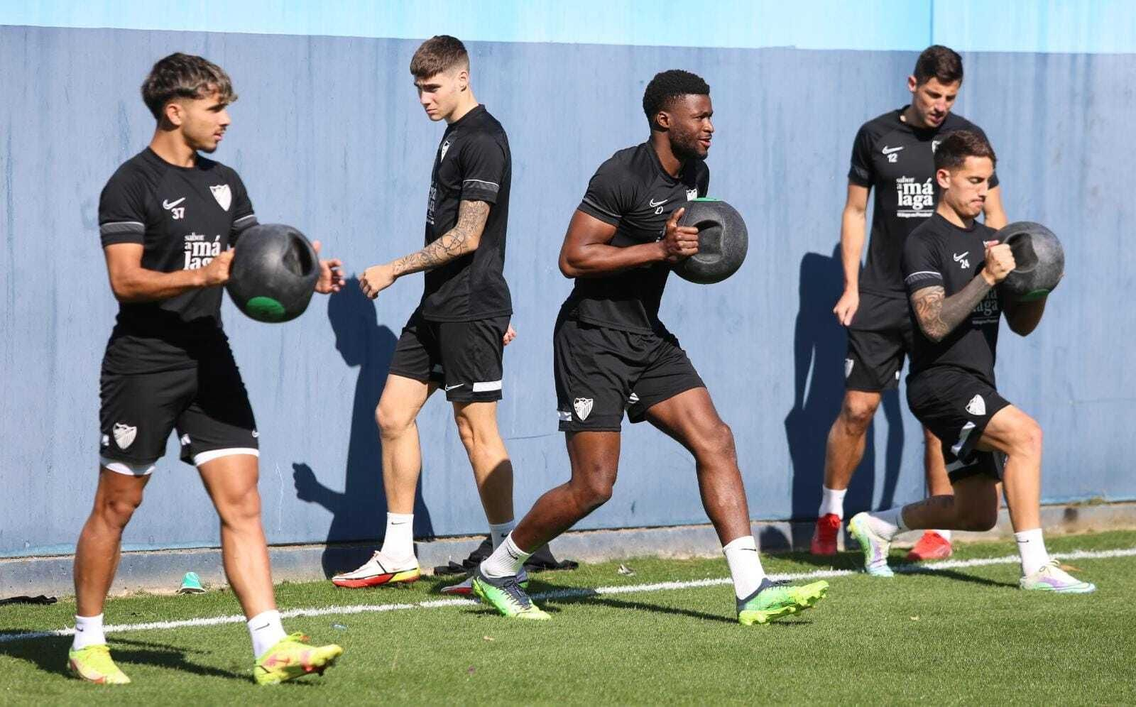 Galería: Alegría en el Málaga CF en su vuelta al trabajo