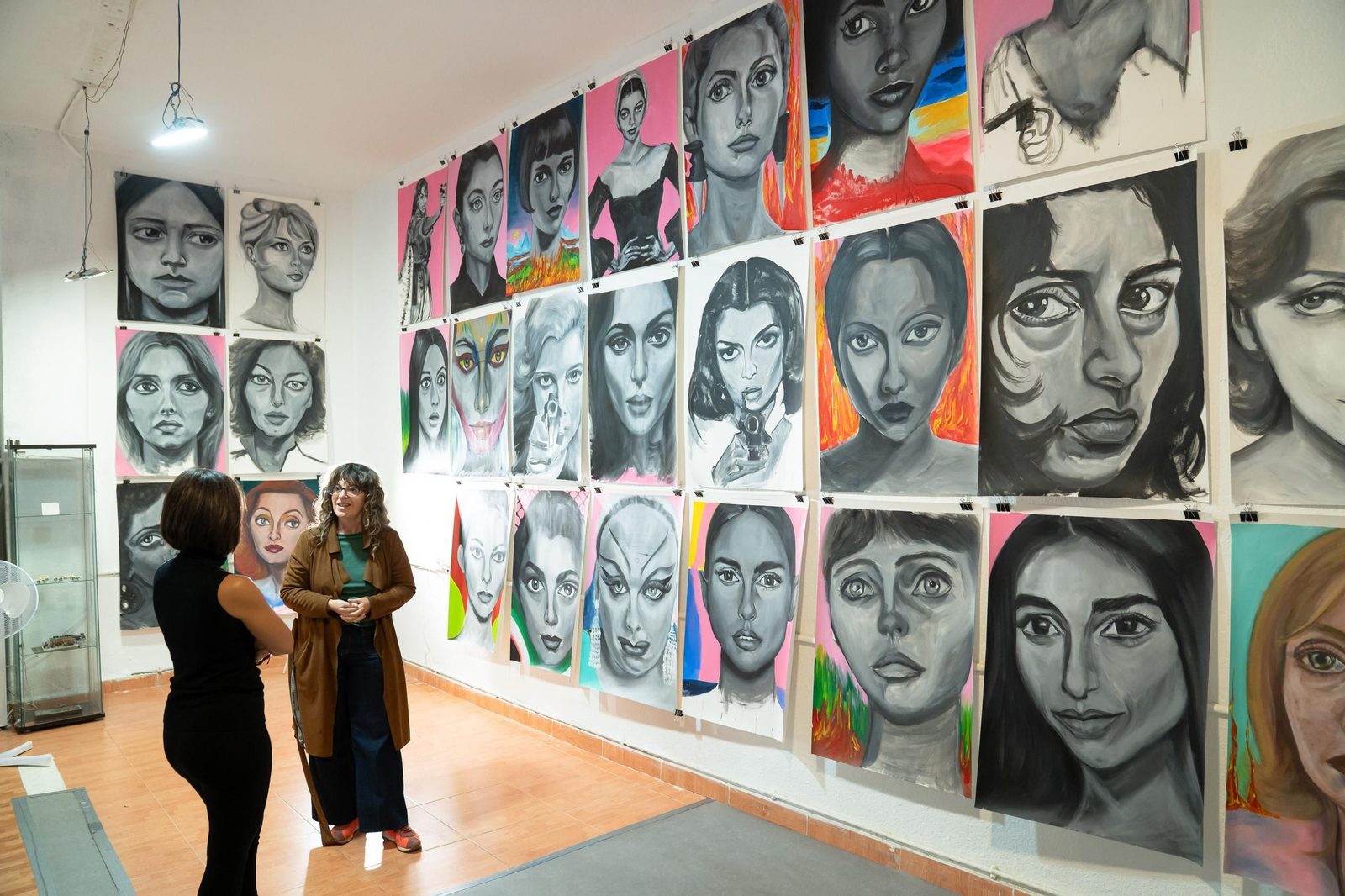 Apertura de la exposición de Heva Fuentes en ‘La Jaquería’.