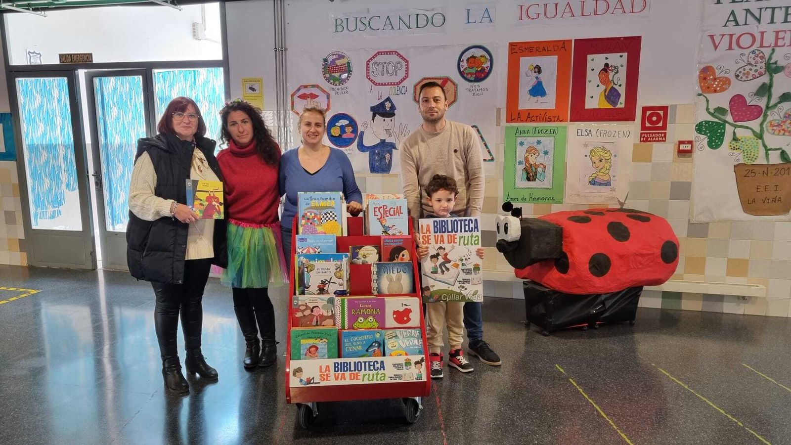 'La biblioteca se va de ruta'.