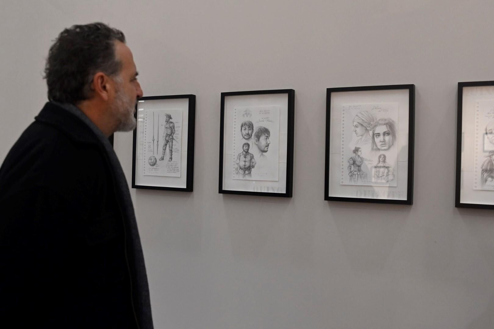 La exposición 'Don Quijote' del pintor cordobés José Luis Muñoz, en imágenes