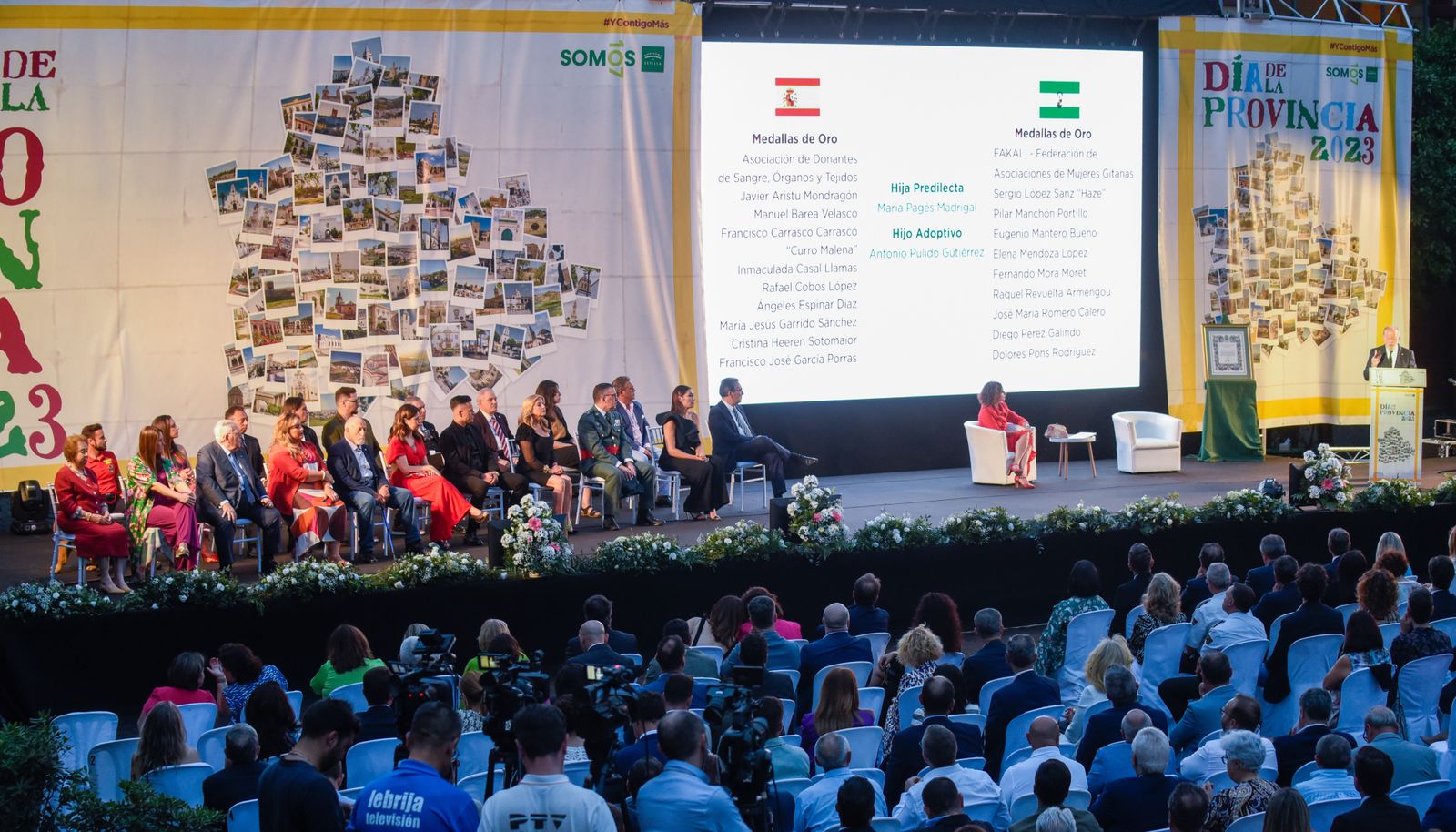 La entrega de las Medallas de la Provincia de Sevilla, en imágenes