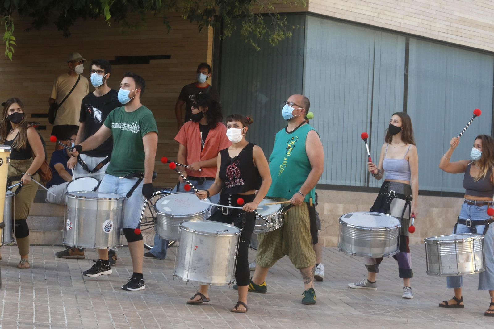 La protesta contra las inmatriculaciones de la Iglesia en Córdoba, en fotografías