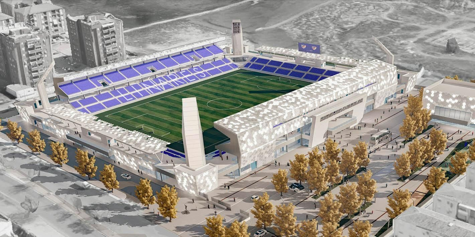 Recreación virtual de la remodelación de Linarejos.