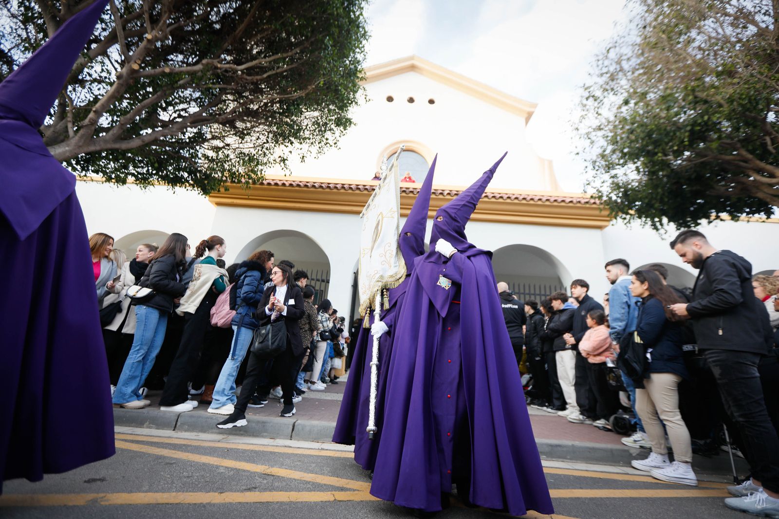 La procesión del Encuentro, en imágenes