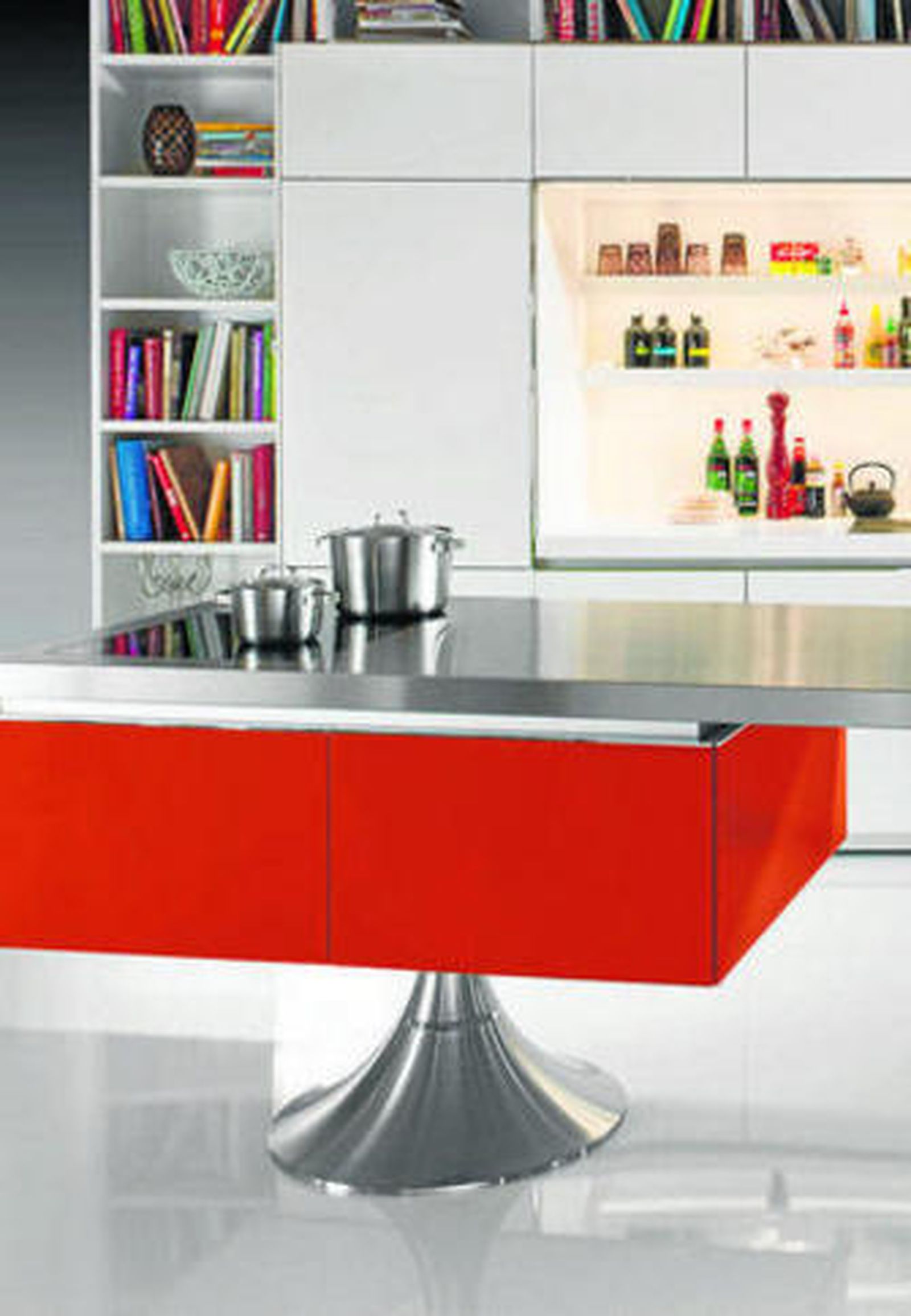 Cocina Warendorf by Starck 'Library' diseñada por Philippe Starck.