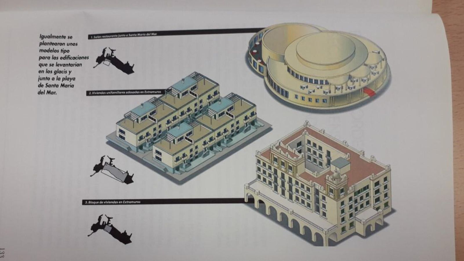 Diseño del restaurante de la playa y de pisos y chalés en Bahía Blanca y Santa María del Mar