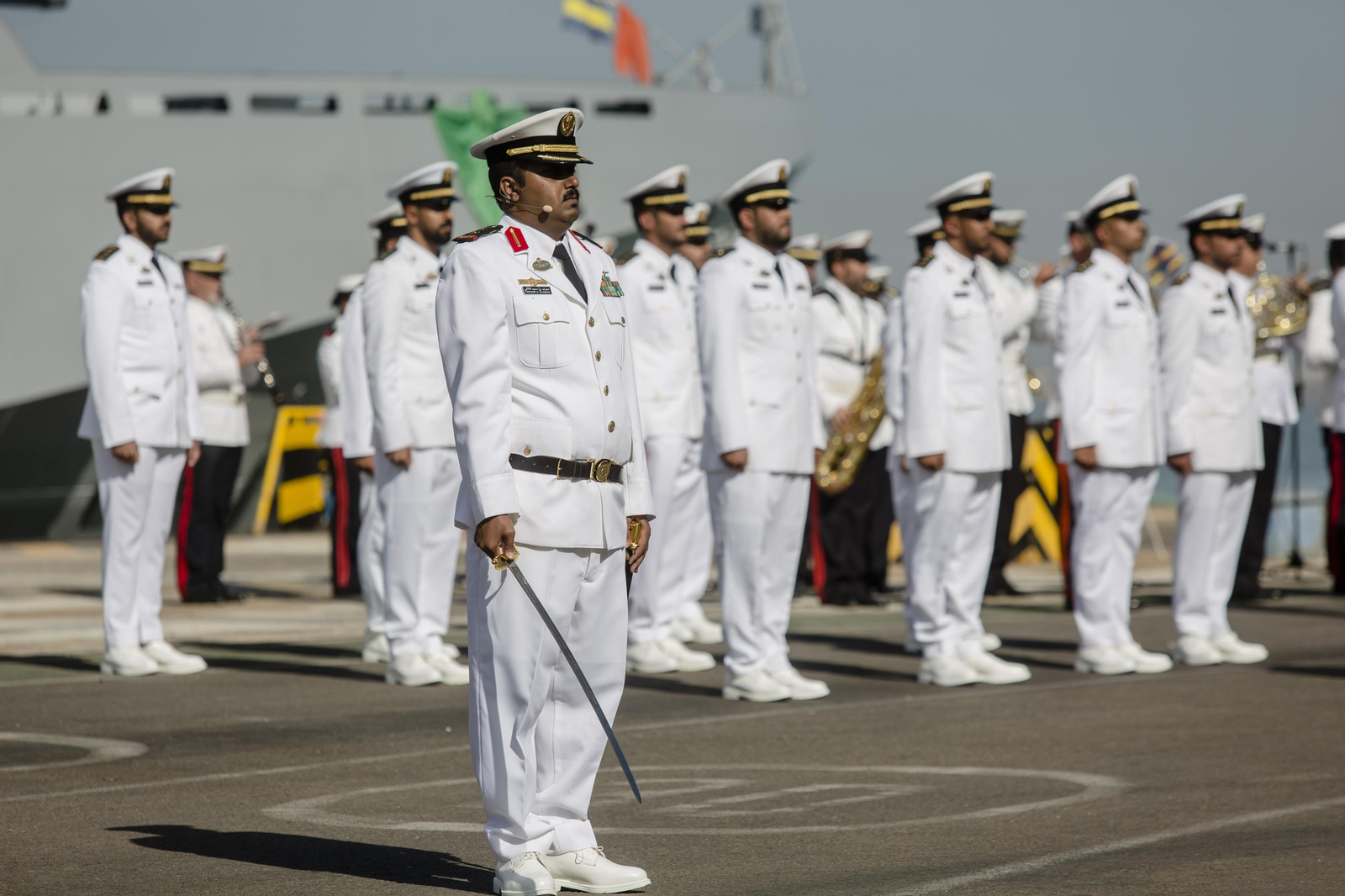 Las imágenes de la entrega a la Real Armada Saudita de la segunda corbeta construida en Navantia - San Fernando Las imágenes de la entrega a la Real Armada Saudita de la segunda corbeta construida en Navantia - San Fernando