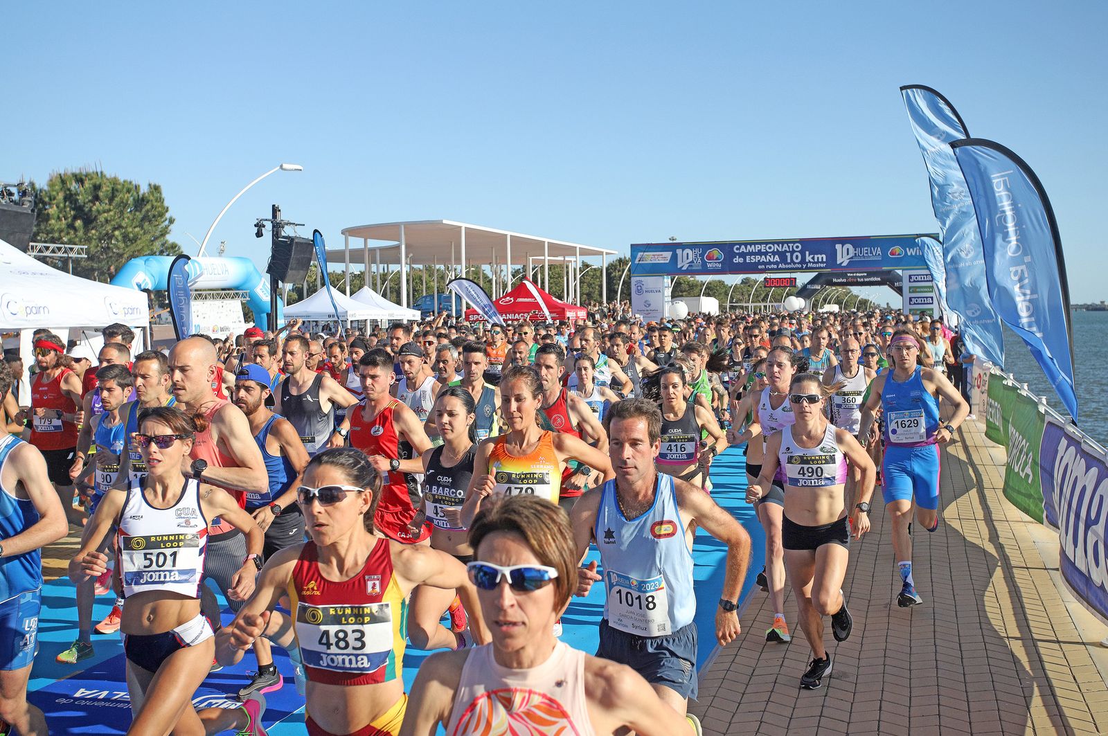 Imágenes de la 10K Puerta del Descubrimiento en Huelva