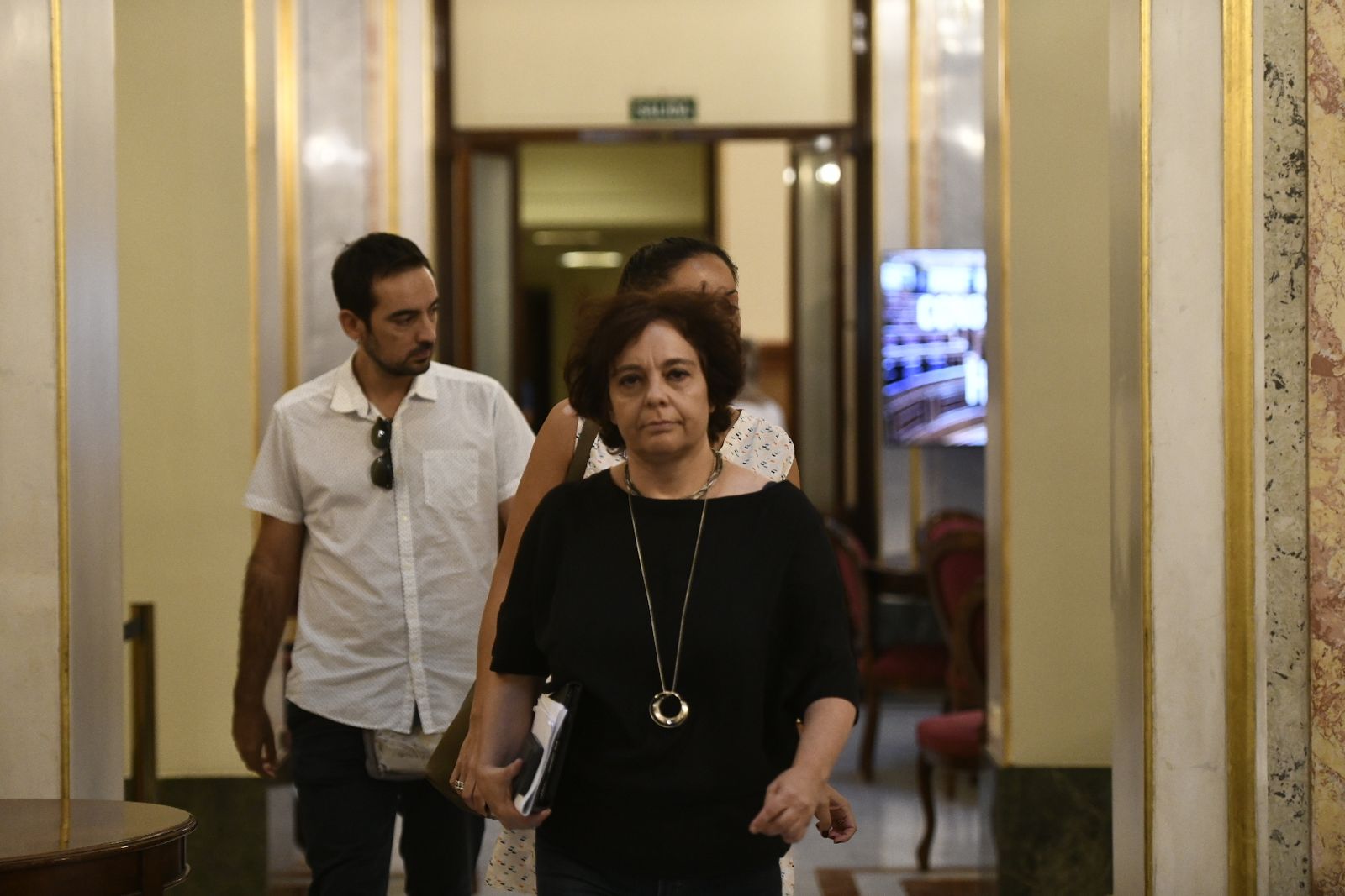 Gloria Elizo, diputada podemita.