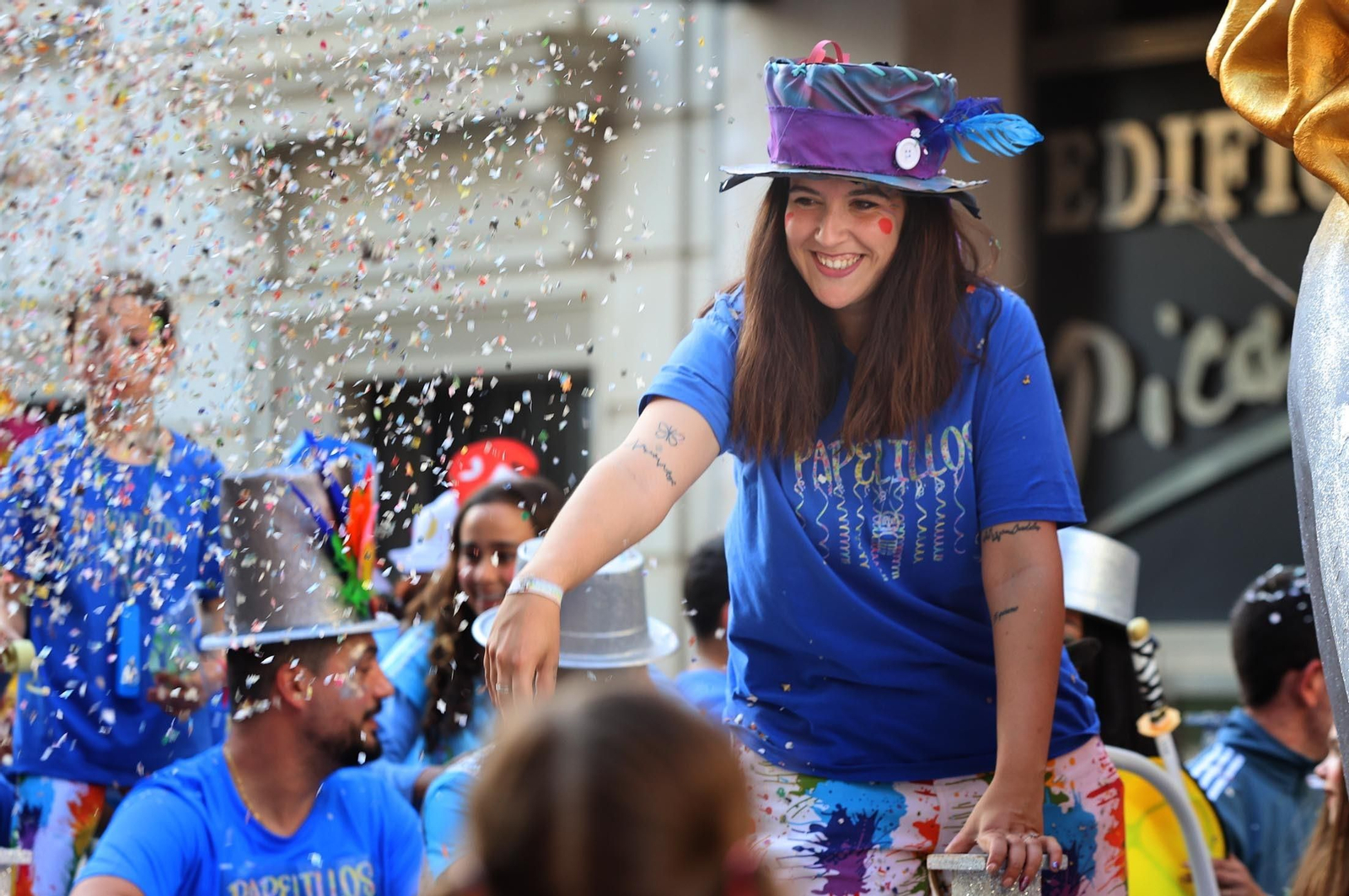 Imágenes de la cabalgata del Carnaval Colombino 2024