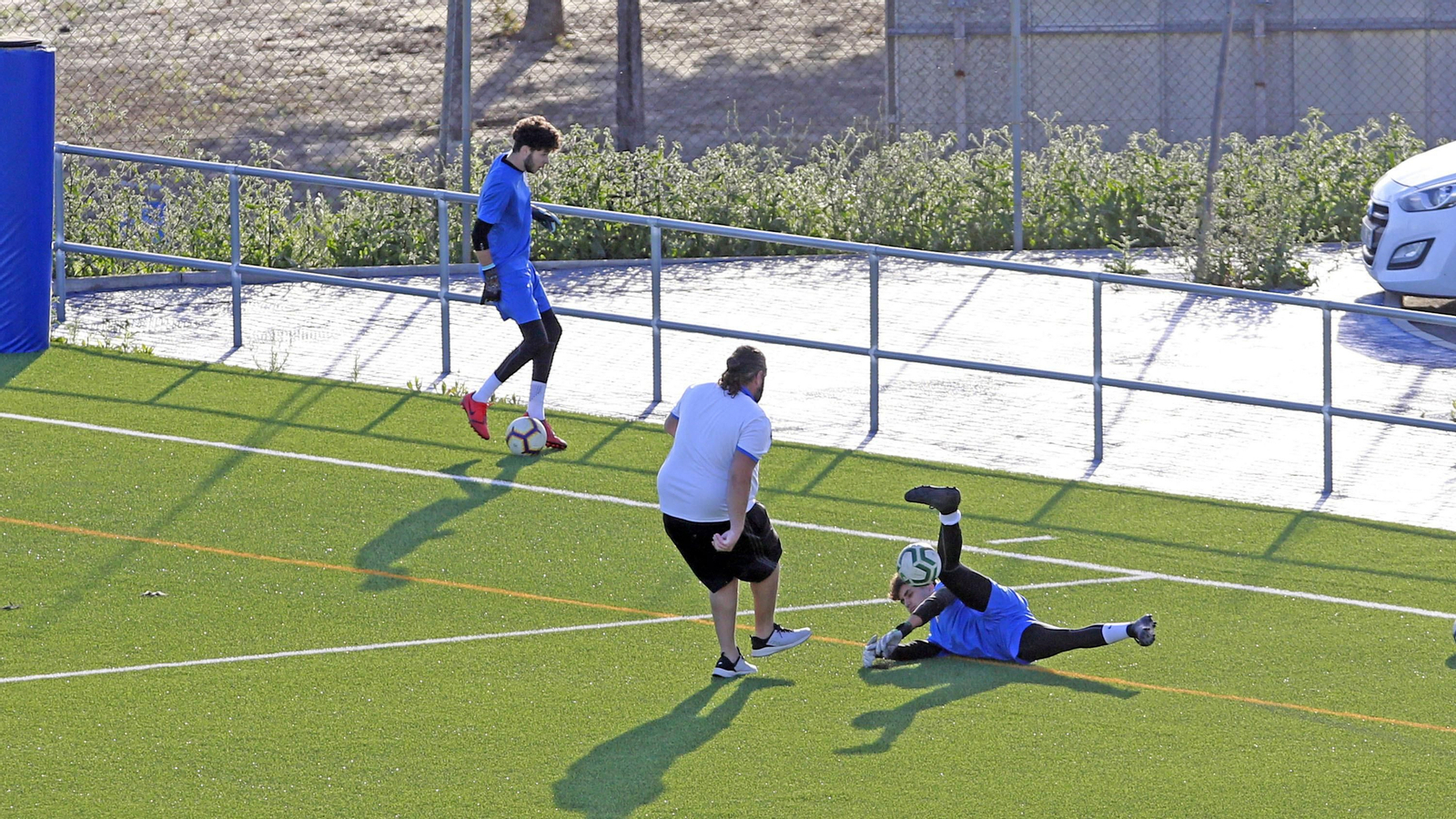 El Jerez Industrial entrenado en Picadueña
