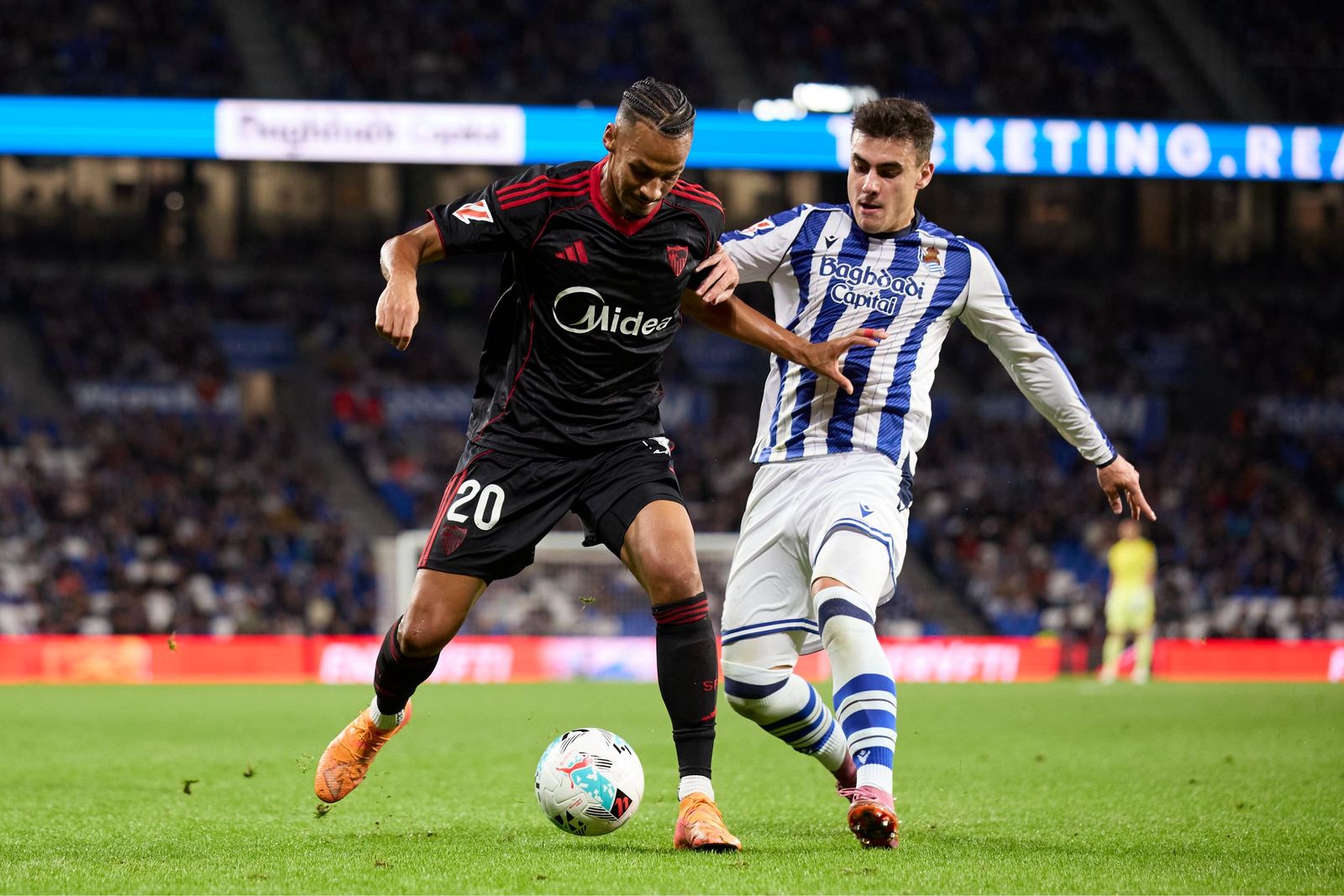 Las fotos del Real Sociedad-Sevilla
