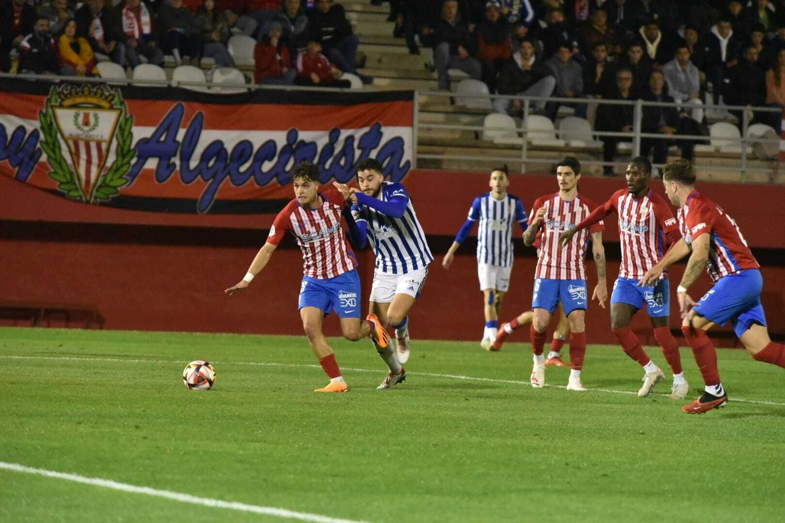 Imágenes del Algeciras-Recreativo de Huelva en el Nuevo Mirador