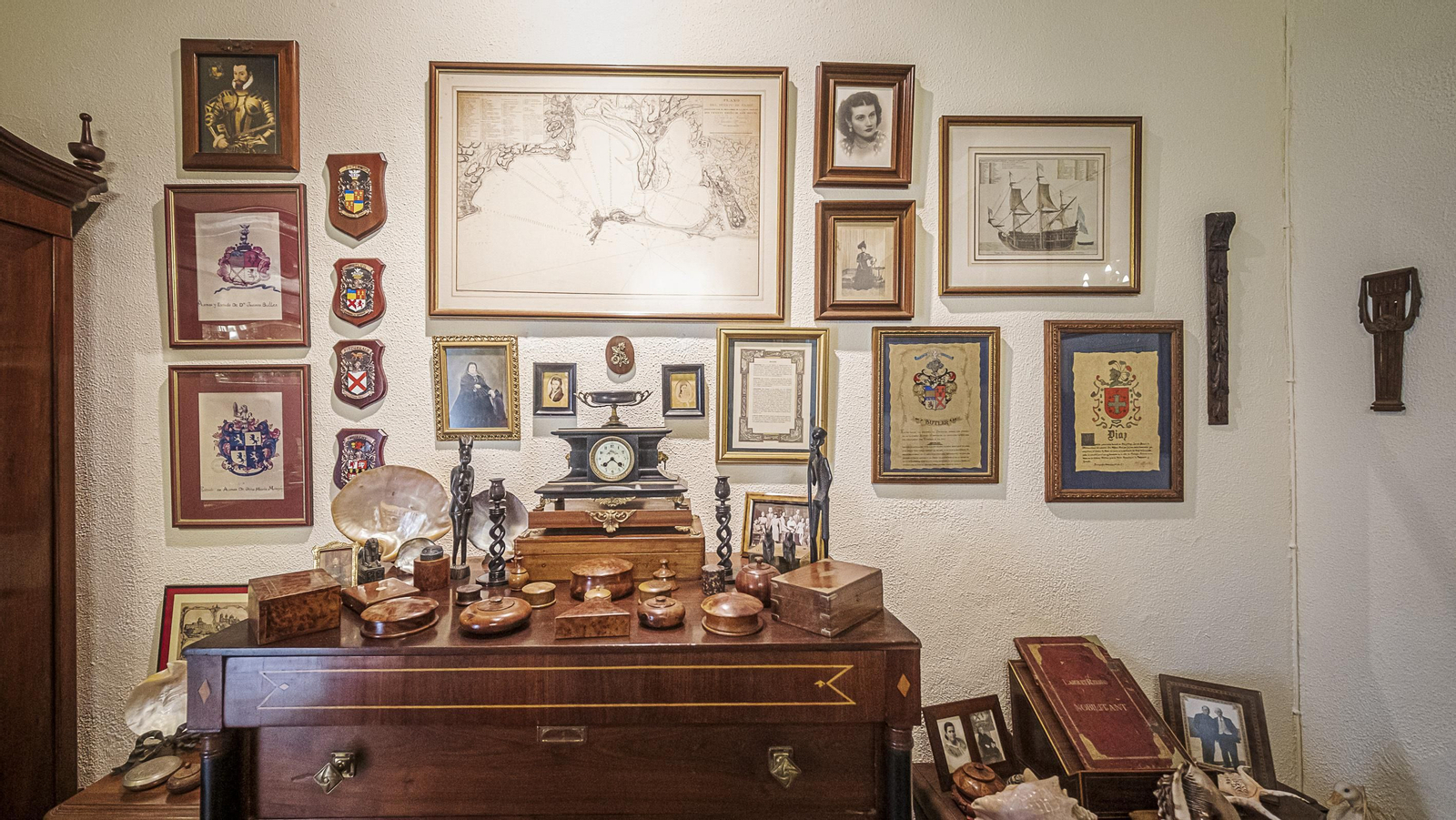 Interior de la casa en José del Toro