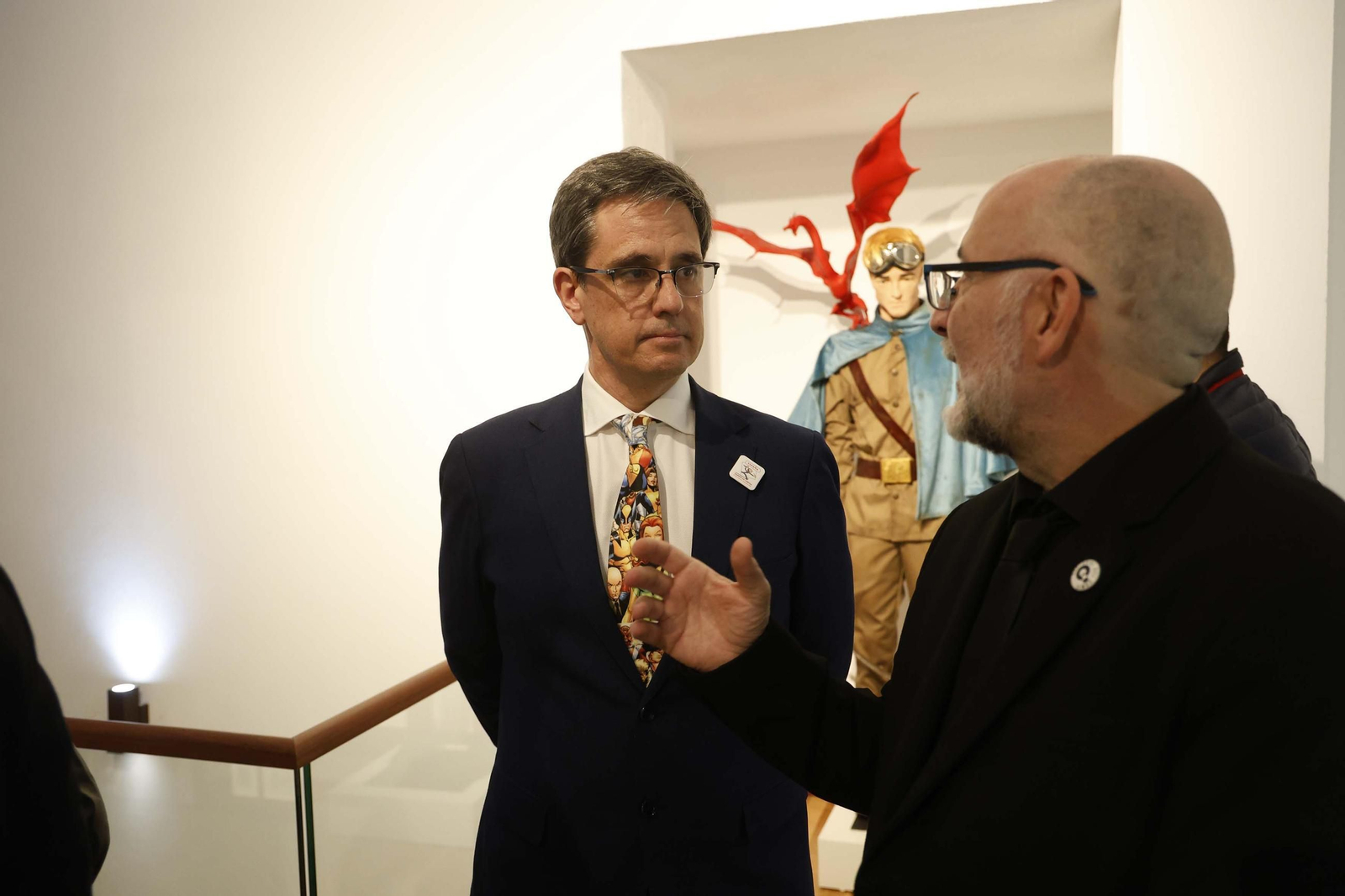 Las fotos de la inauguración de la sala Carlos Pacheco en el Centro de Arte Contemporáneo de San Roque
