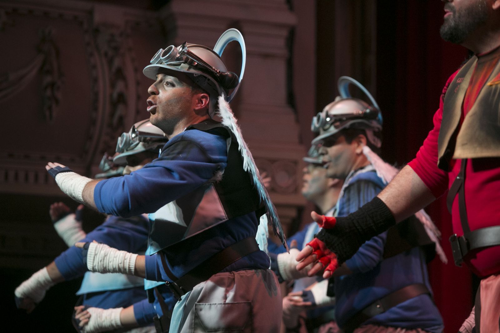 Comparsa 'Los cabezaloca', de Alcalá de Guadaíra (Sevilla)