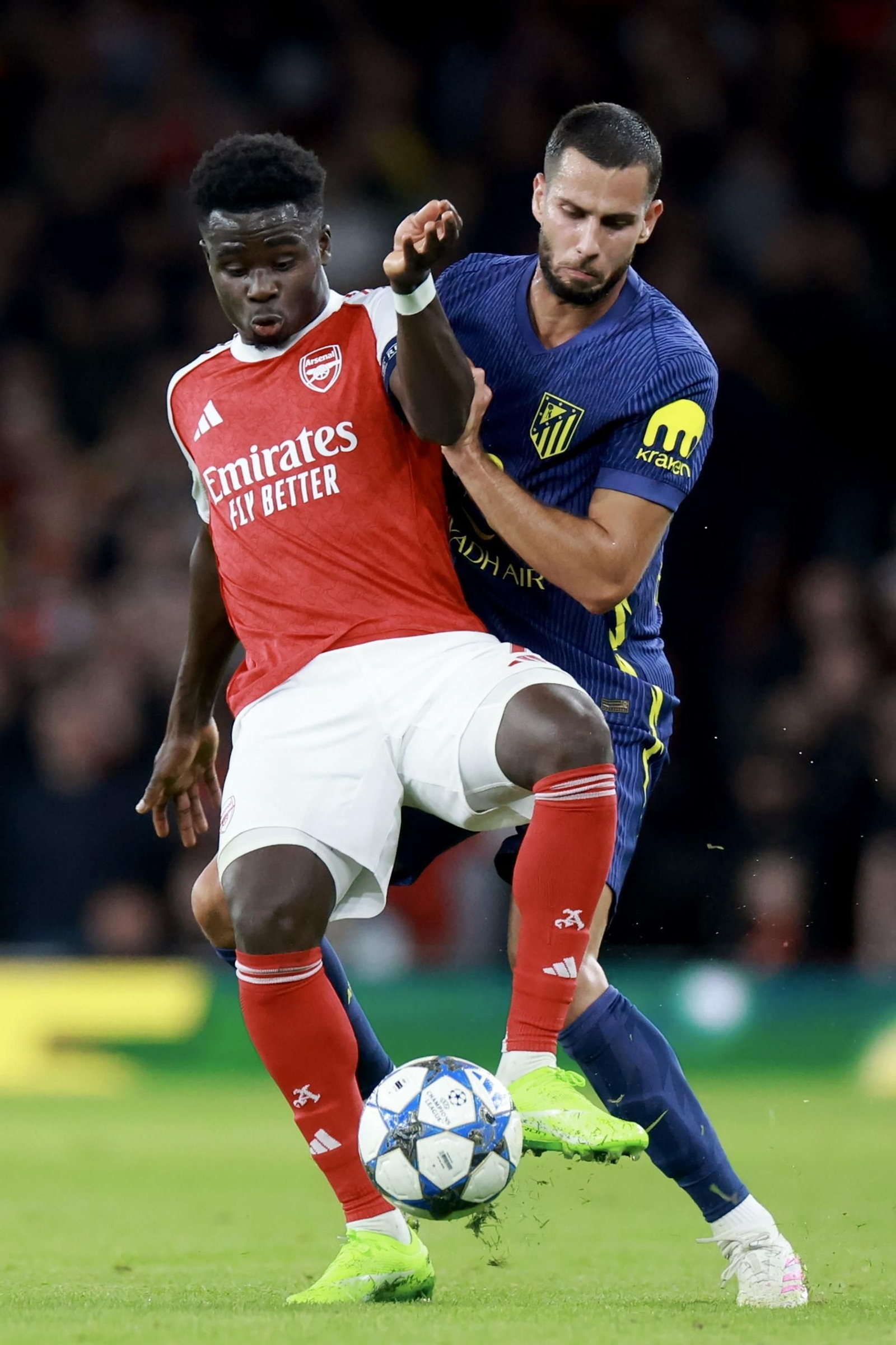 Las fotos del Arsenal-Atlético de Madrid