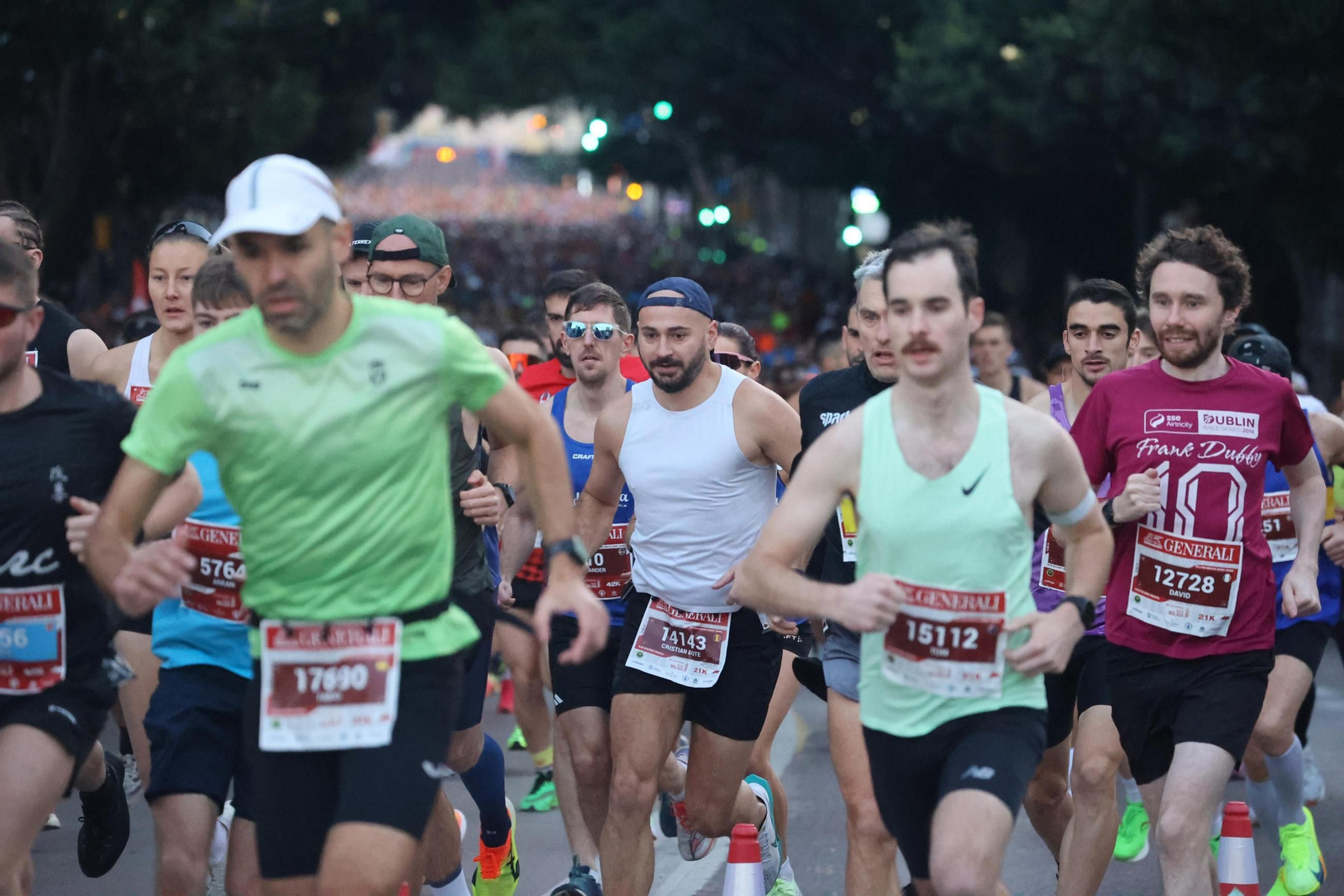 Las mejores fotos de la Maratón de Málaga 2024