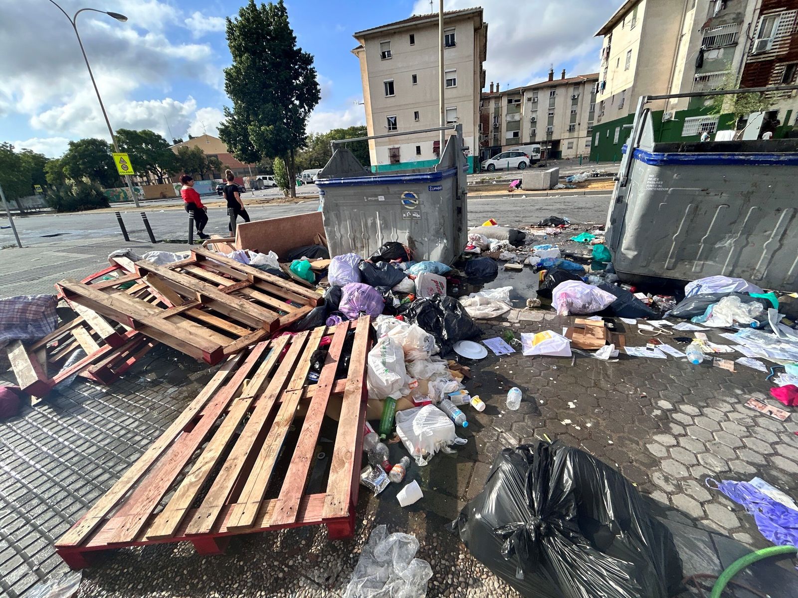Las fotos de la zona del tiroteo con armas de guerra en las Tres Mil Vivienda