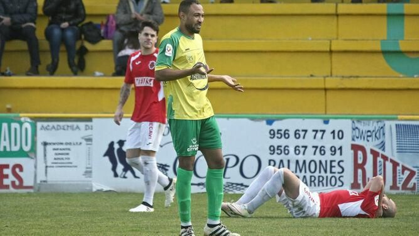 Dani Ekedo, en su primera etapa en la UD Los Barrios