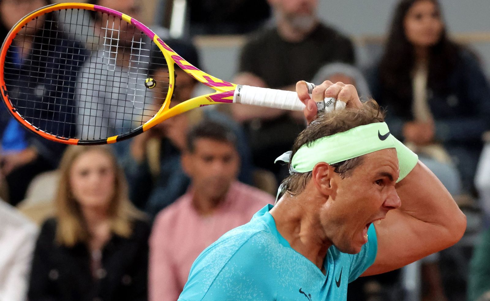 Las fotos del adiós de Nadal en Roland Garros