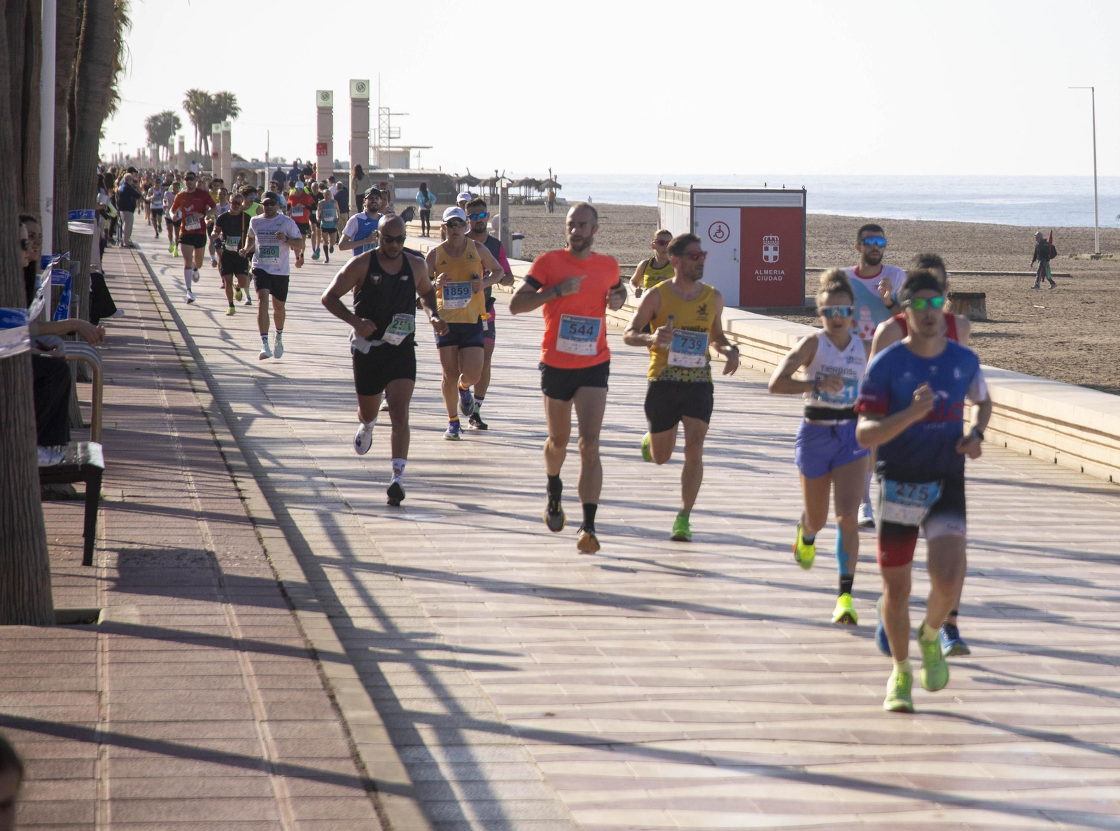 El Medio Maratón de Almería 2025, en imágenes