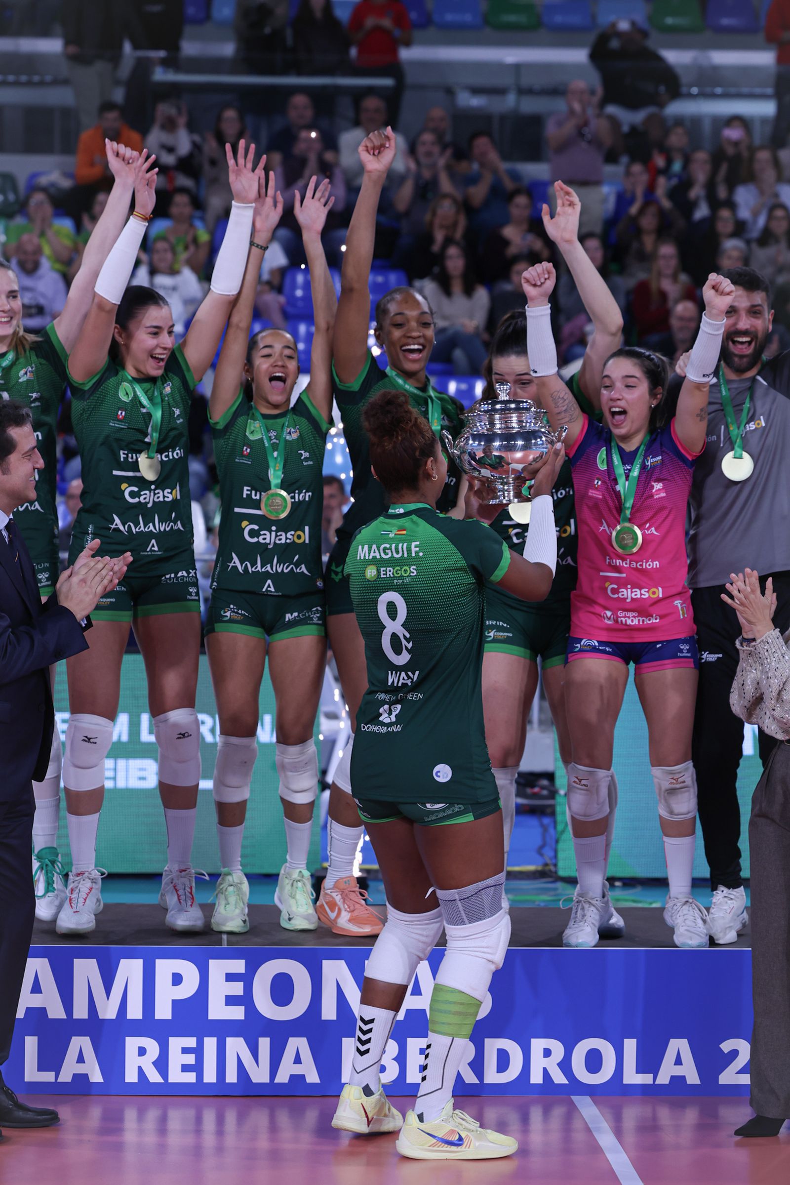 Las fotos del título del Fundación Cajasol Andalucía