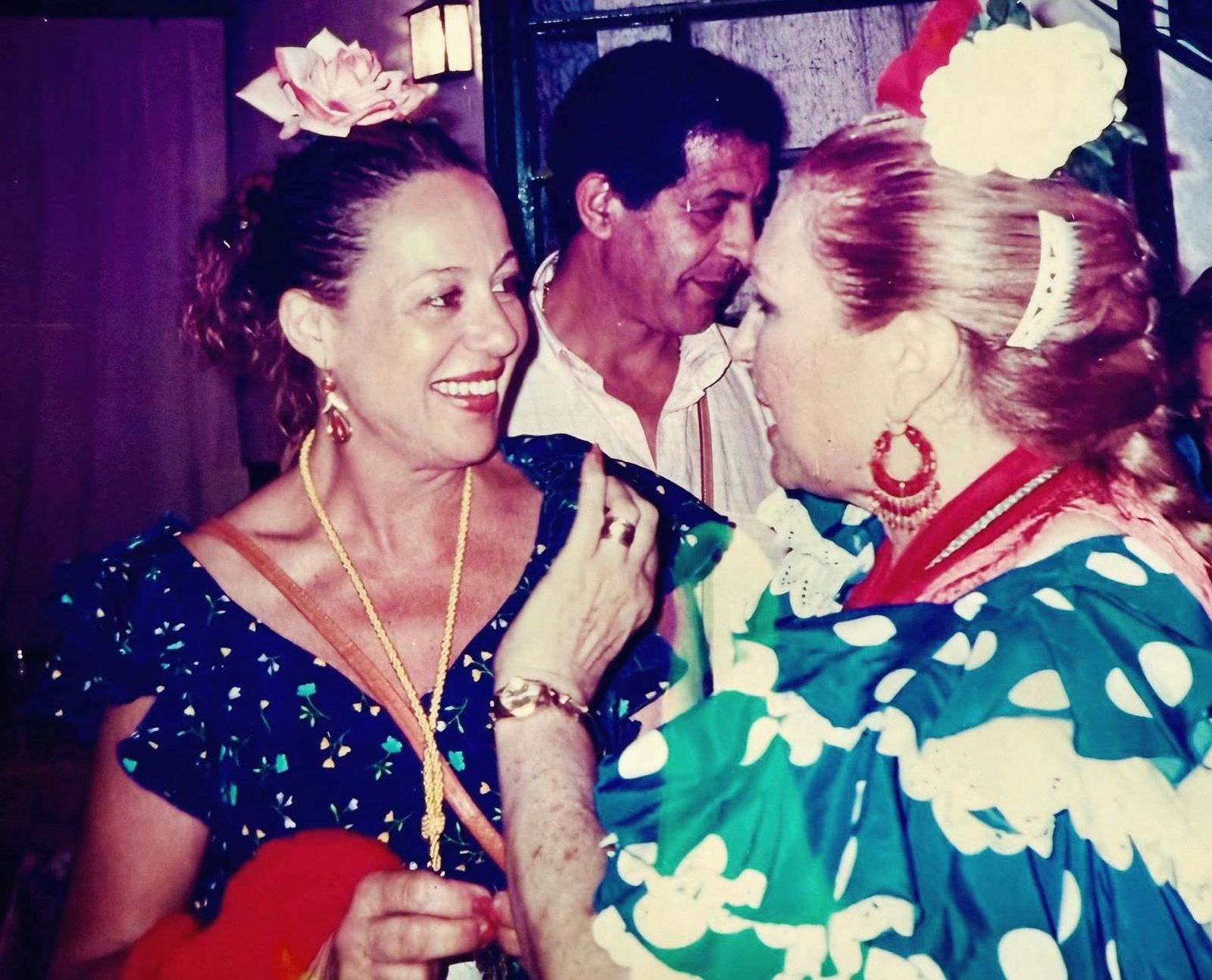 Tere Torres, con Rocío Jurado, del libro ‘Rocío, 20 años contigo’.