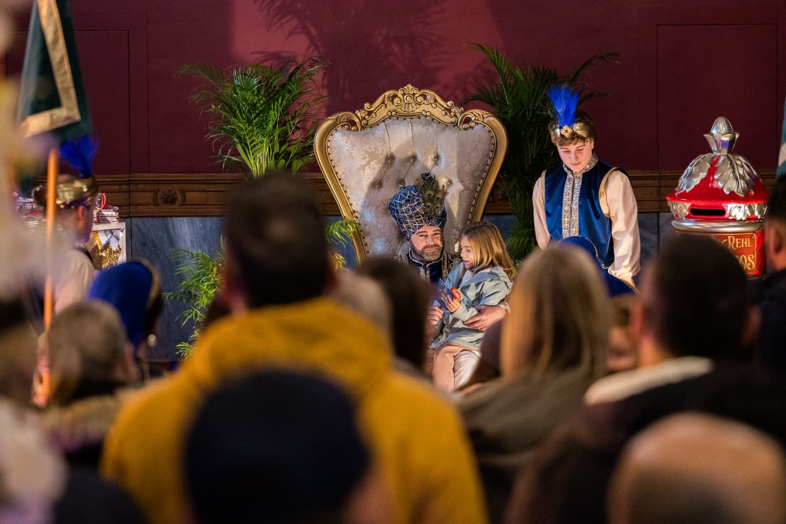 El Heraldo de los Reyes Magos en el Ayuntamiento de San Fernando