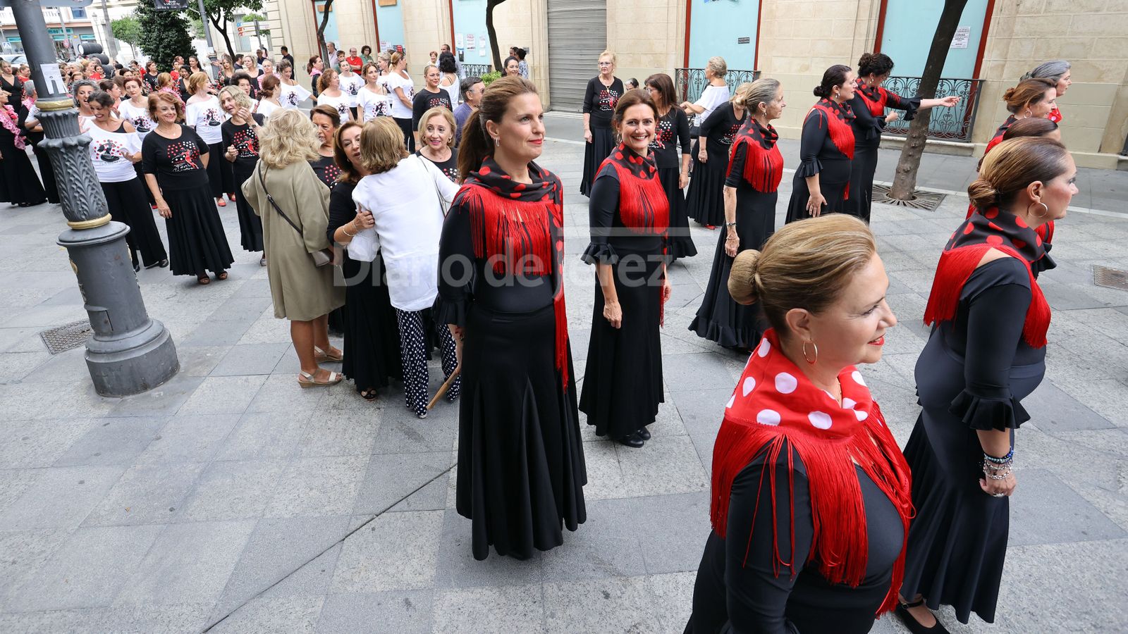Flashmob de la academia de baile de Fani Muñoz en Jerez