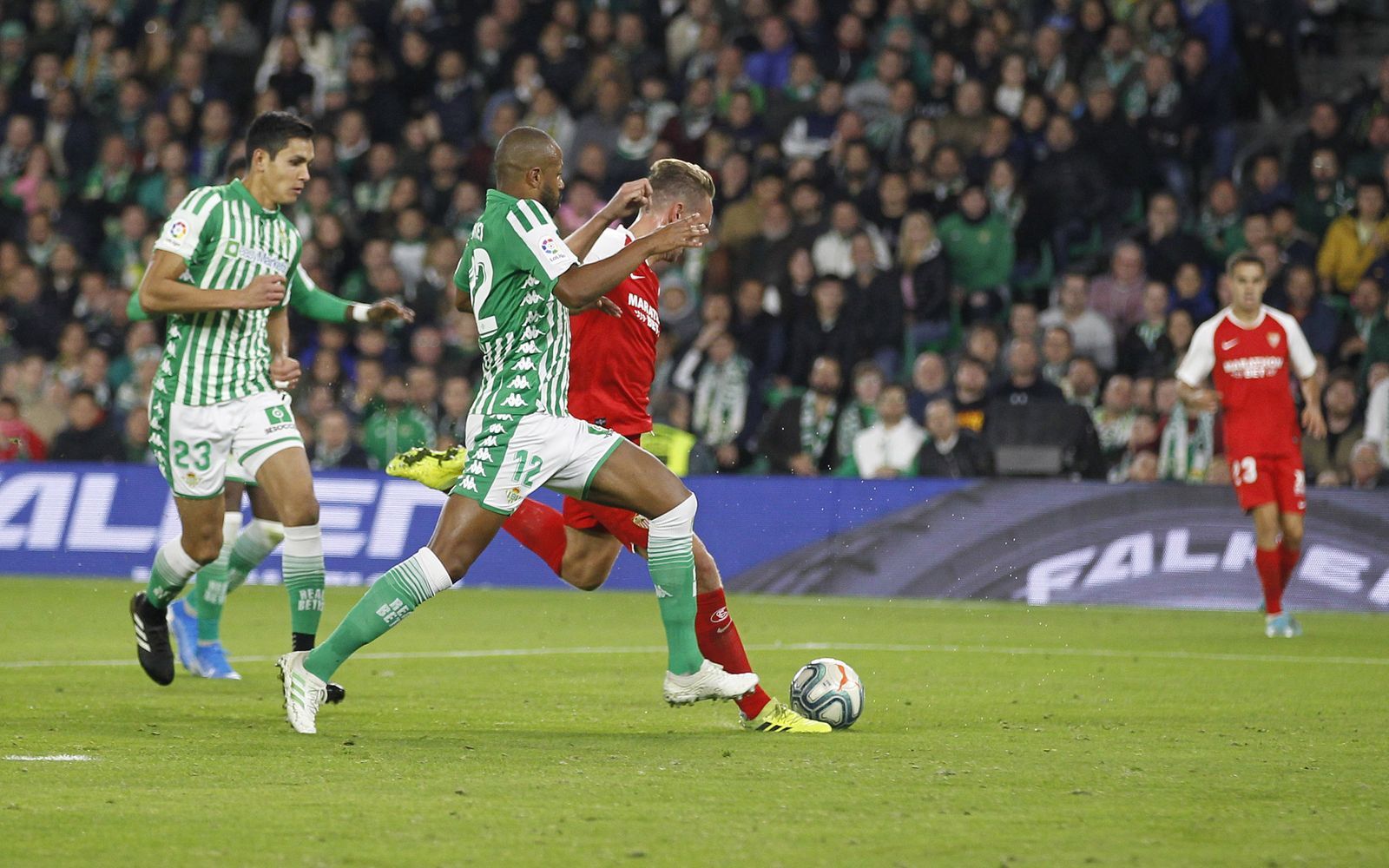 La imágenes del Betis-Sevilla fc