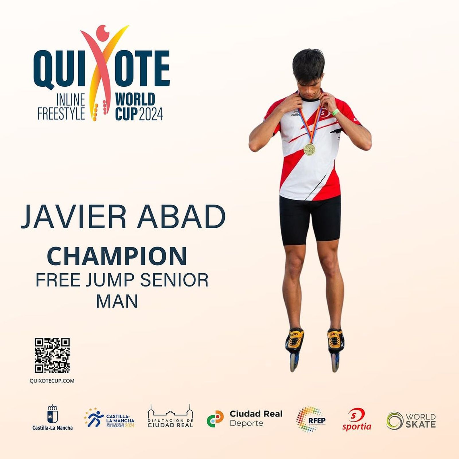 Javier Abad, oro en esta prueba deportiva celebrada en Ciudad Real.