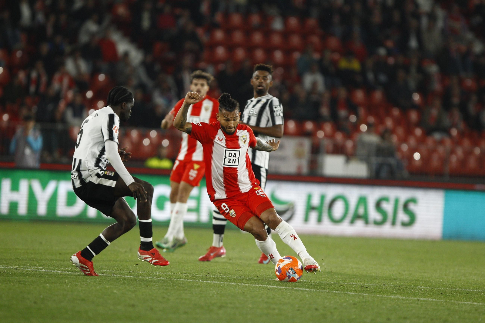 Las mejores imágenes del partido U.D. Almería-F.C. Cartagena