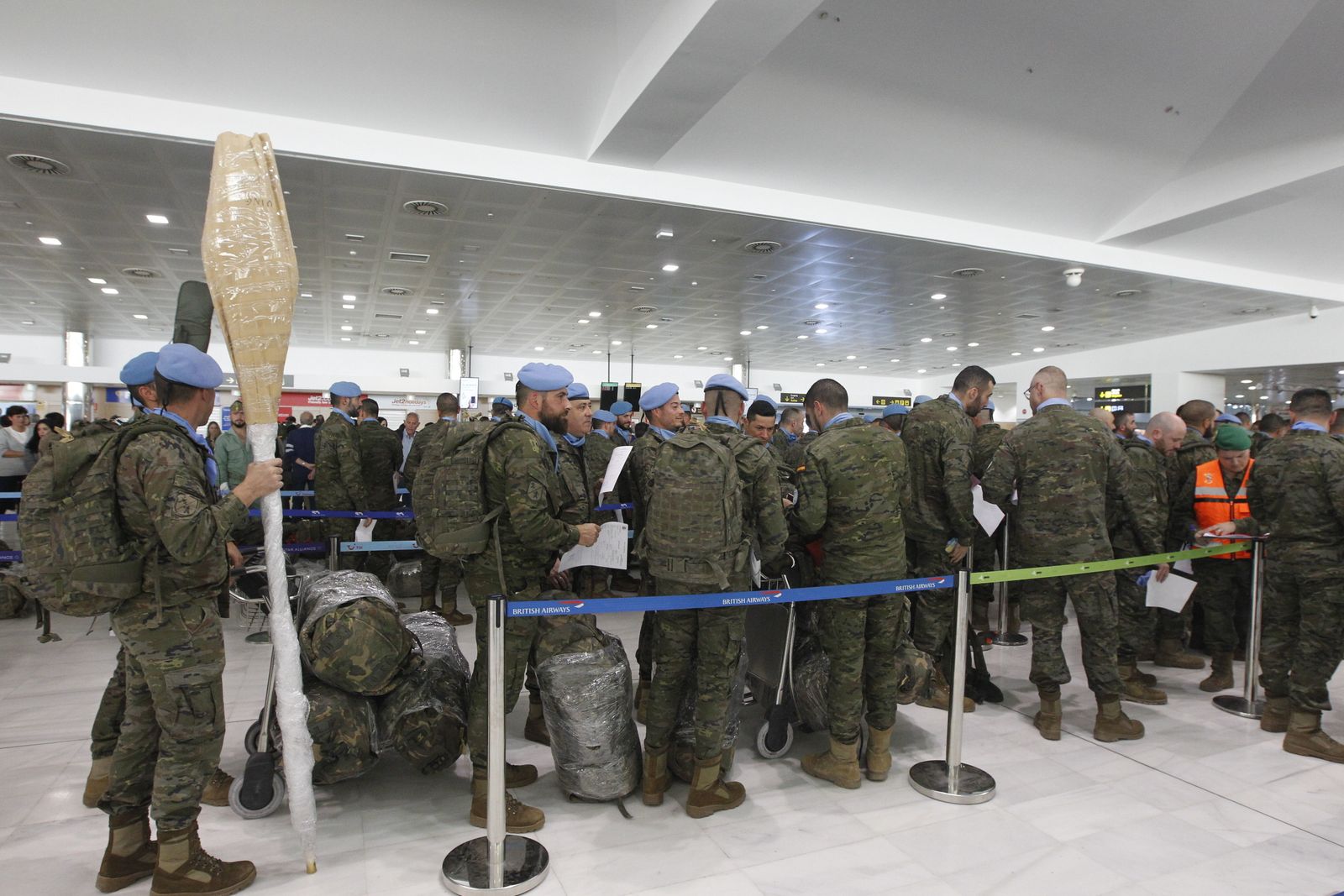 Fotogalería despedida contingente militar al Líbano