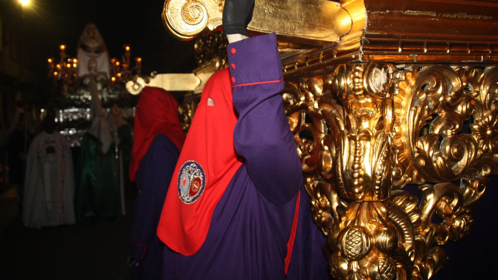 Procesión del Nazareno, que saldrá a la calle en Berja hoy Jueves Santo.