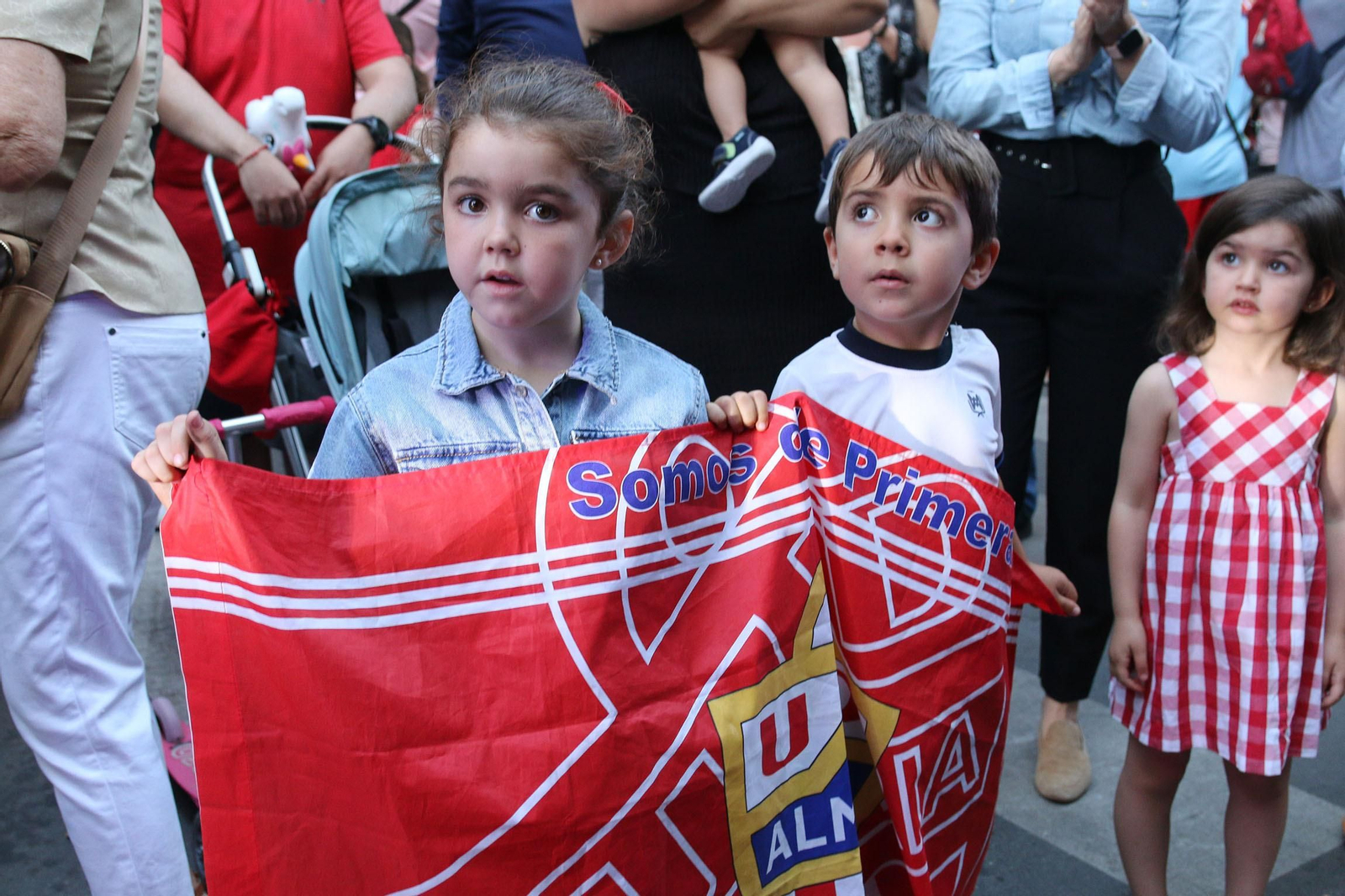 Las imágenes de la rúa de la UD Almería