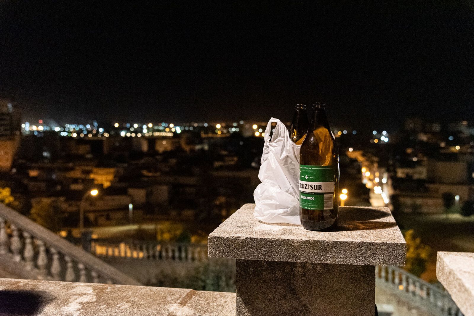 Imagen de archivo de un botellón.