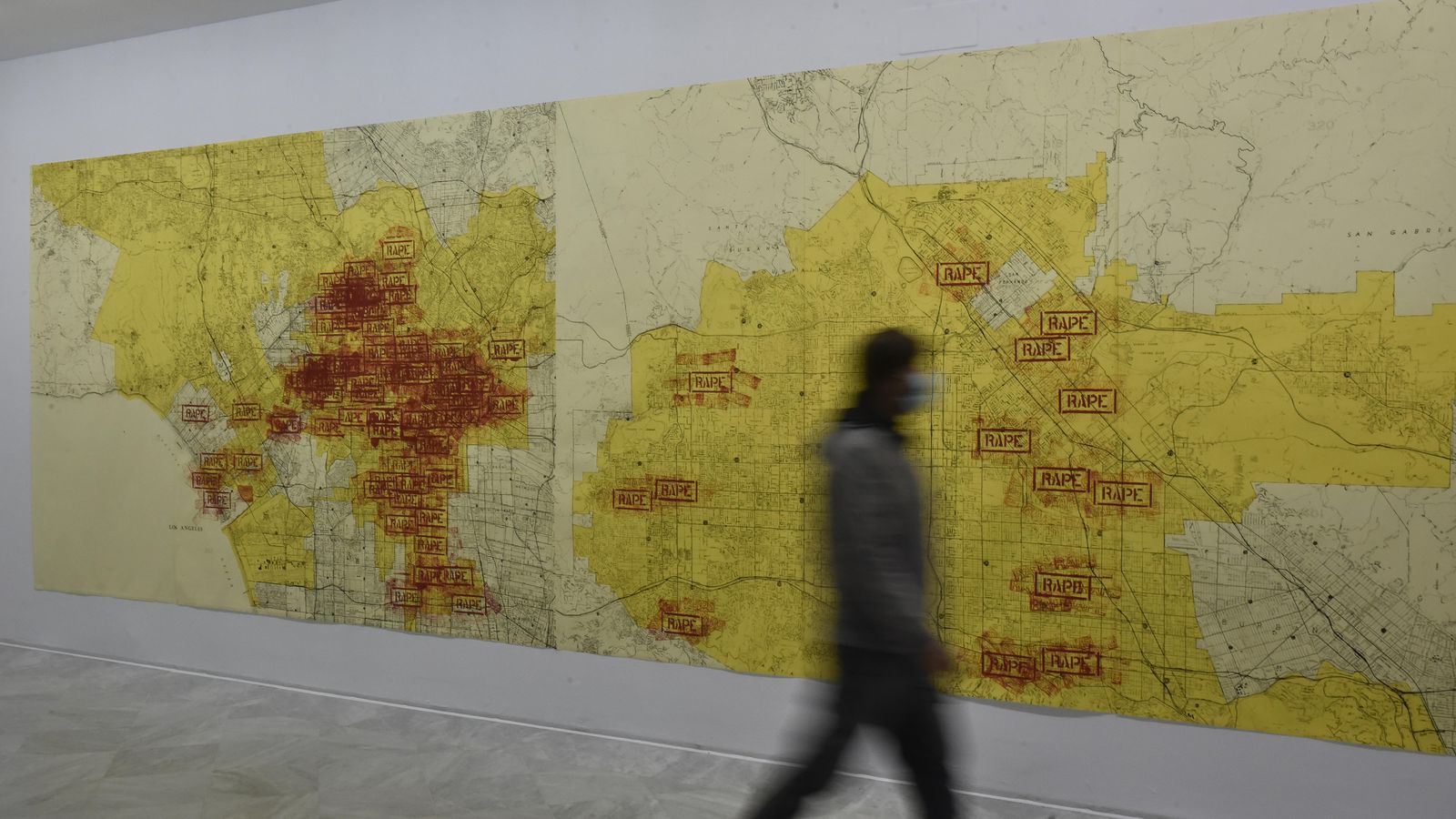 El mapa de 'Tres semanas de mayo'.