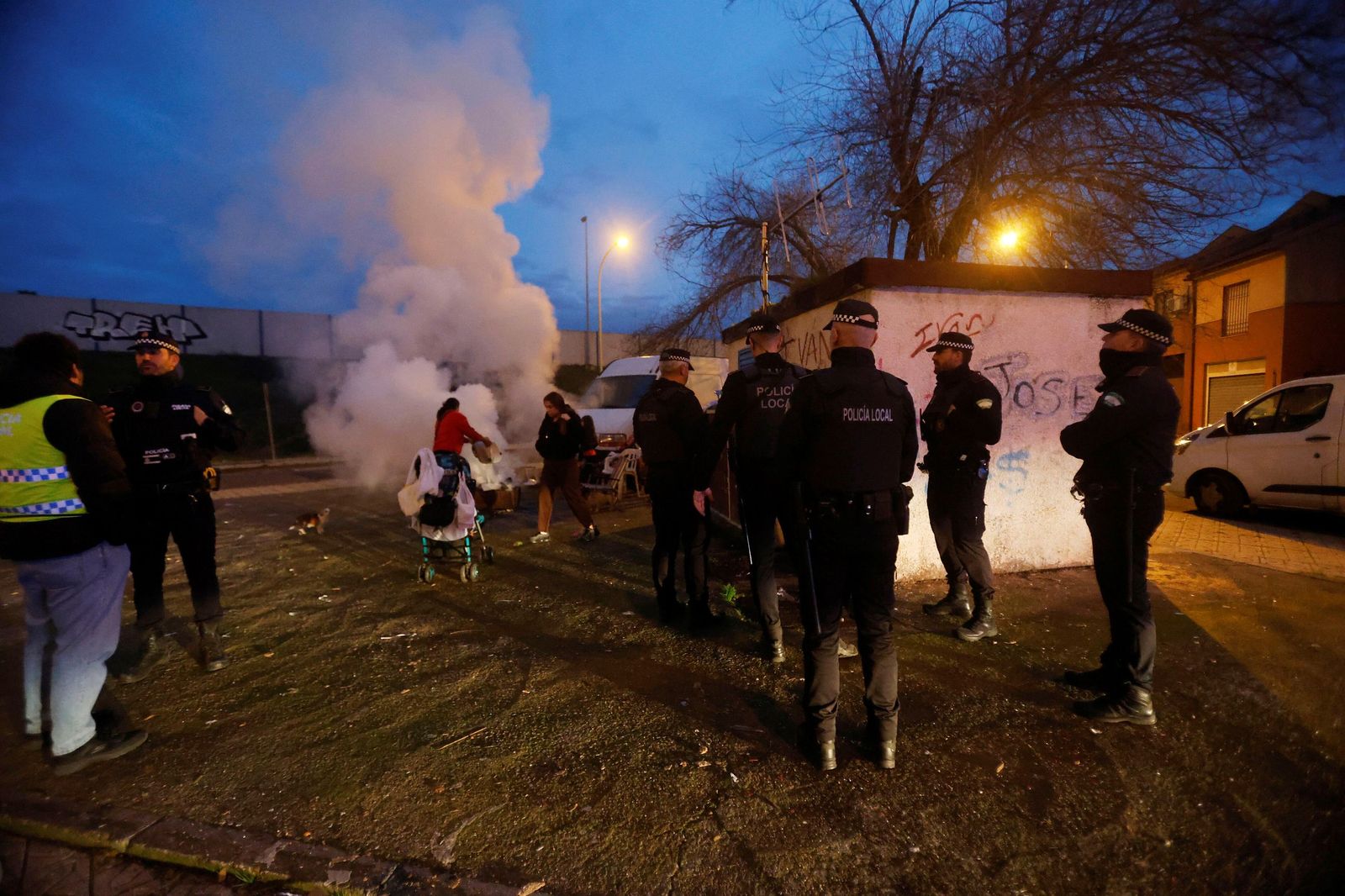 El Grupo Rayo de la Policía Local de Córdoba en acción por el Distrito Sur, en imágenes