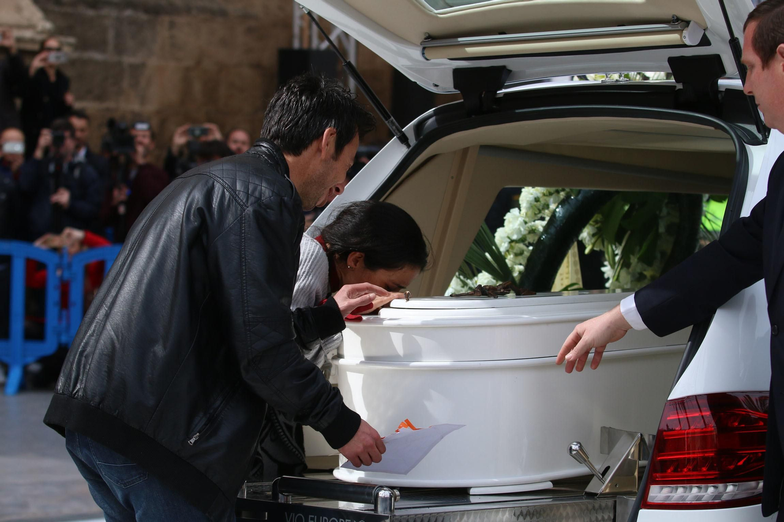 Las imágenes del funeral de Gabriel