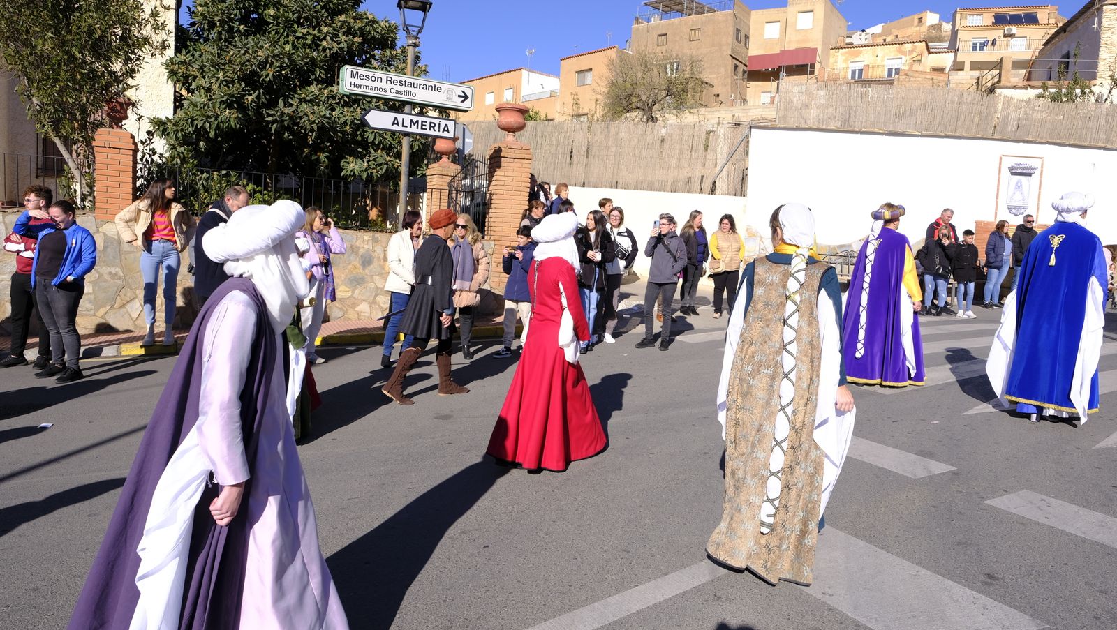 Imágenes de la "visita de los Reyes Católicos" a Fiñana