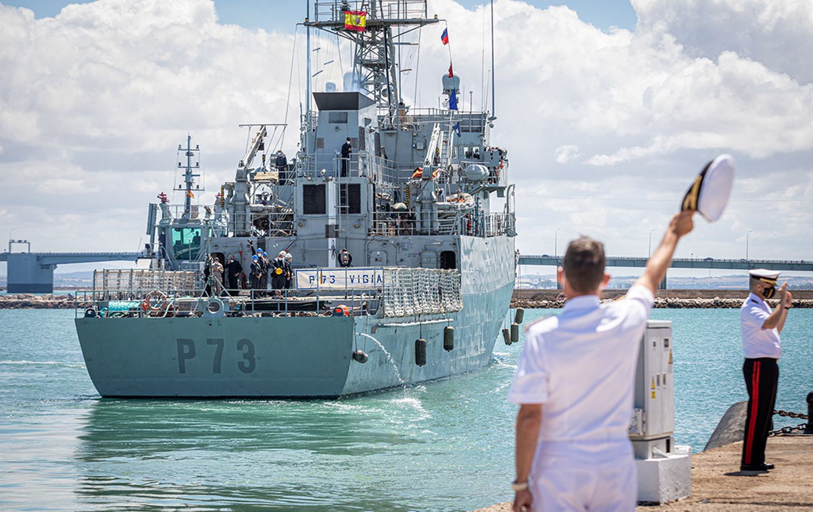 Salida del Vigía de Puntales.